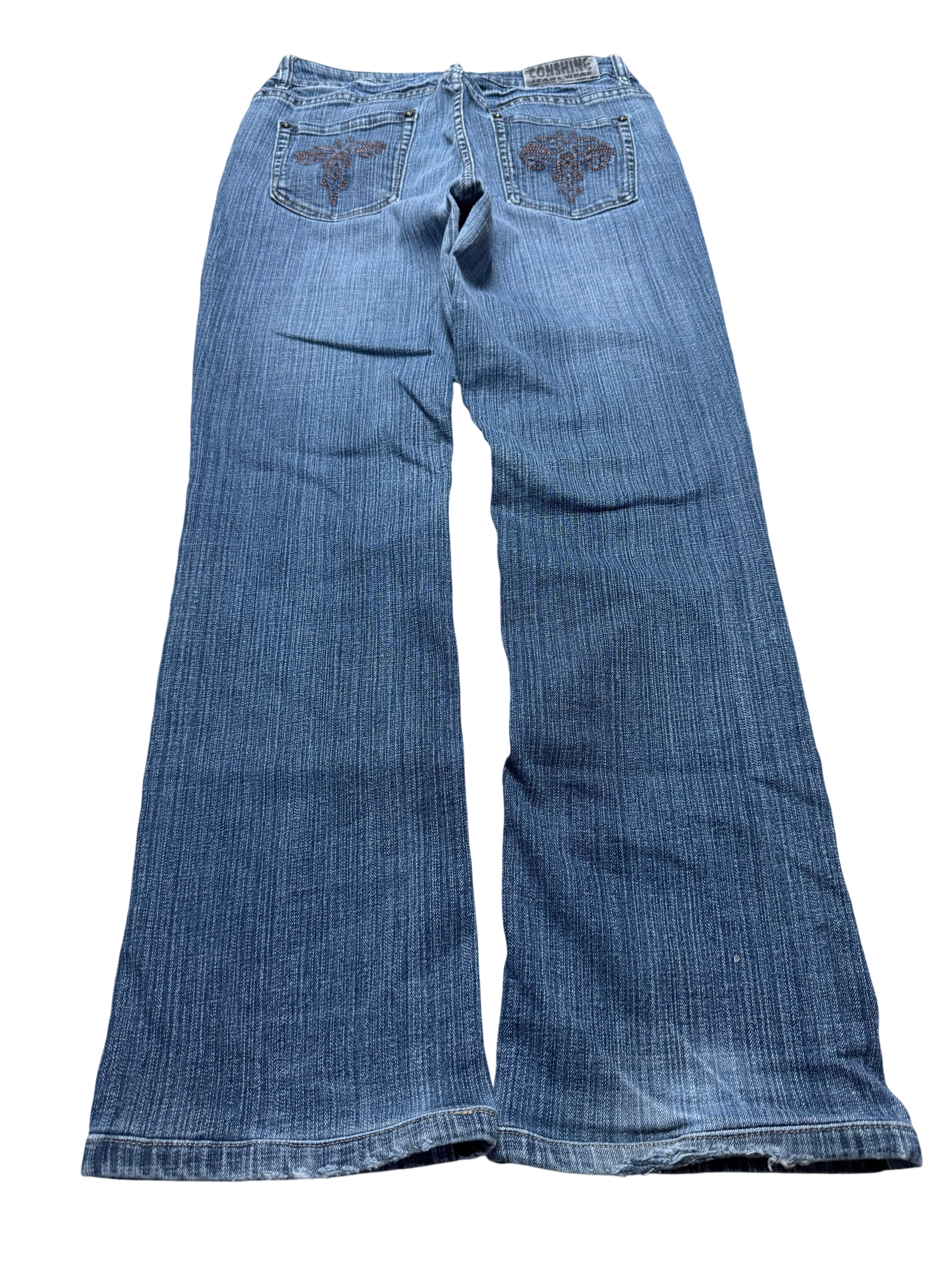 Y2K BOOTCUT WOMEN LOW WAIST JEANS (358)