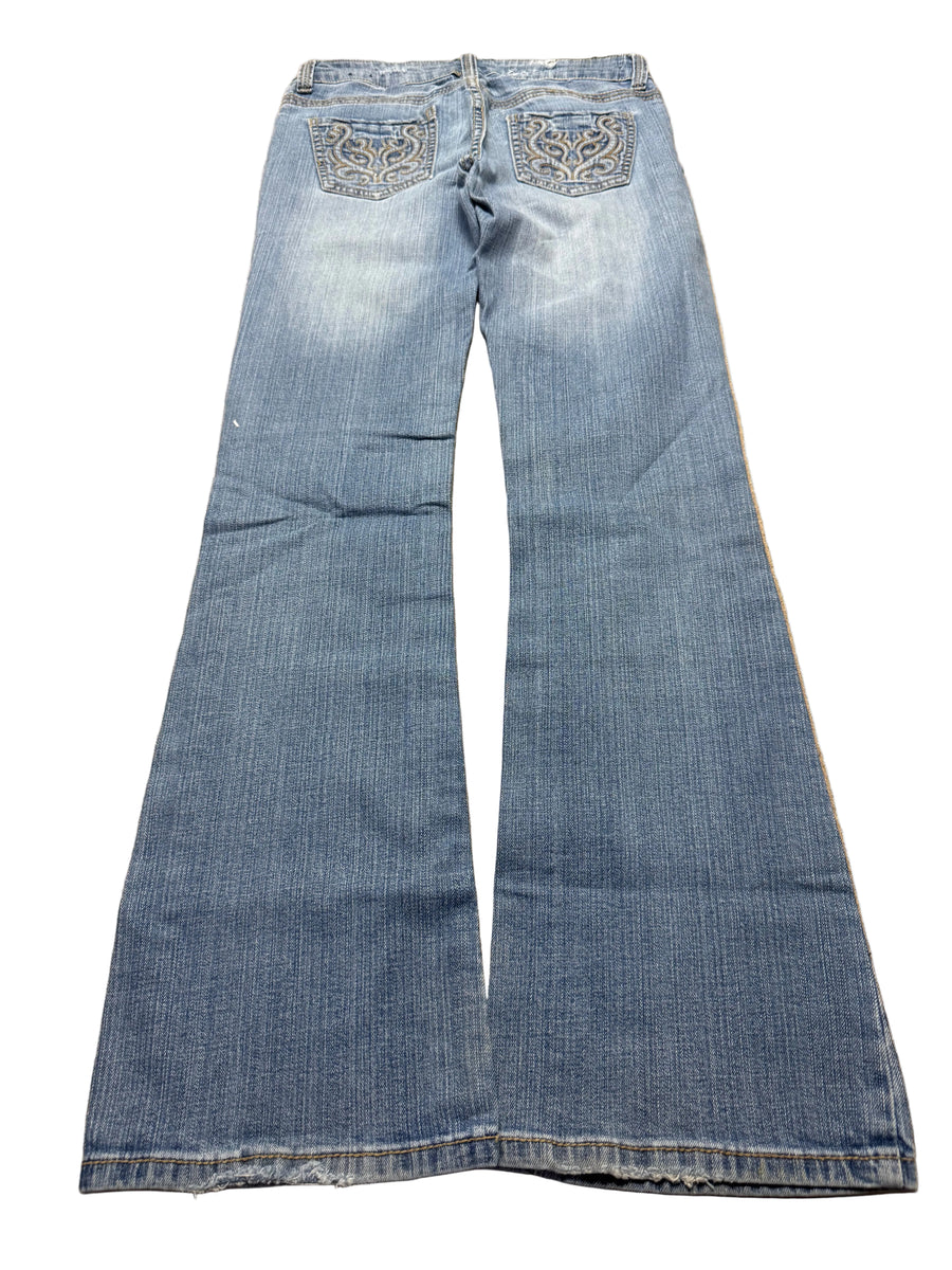 Y2K BOOTCUT WOMEN LOW WAIST JEANS (359)