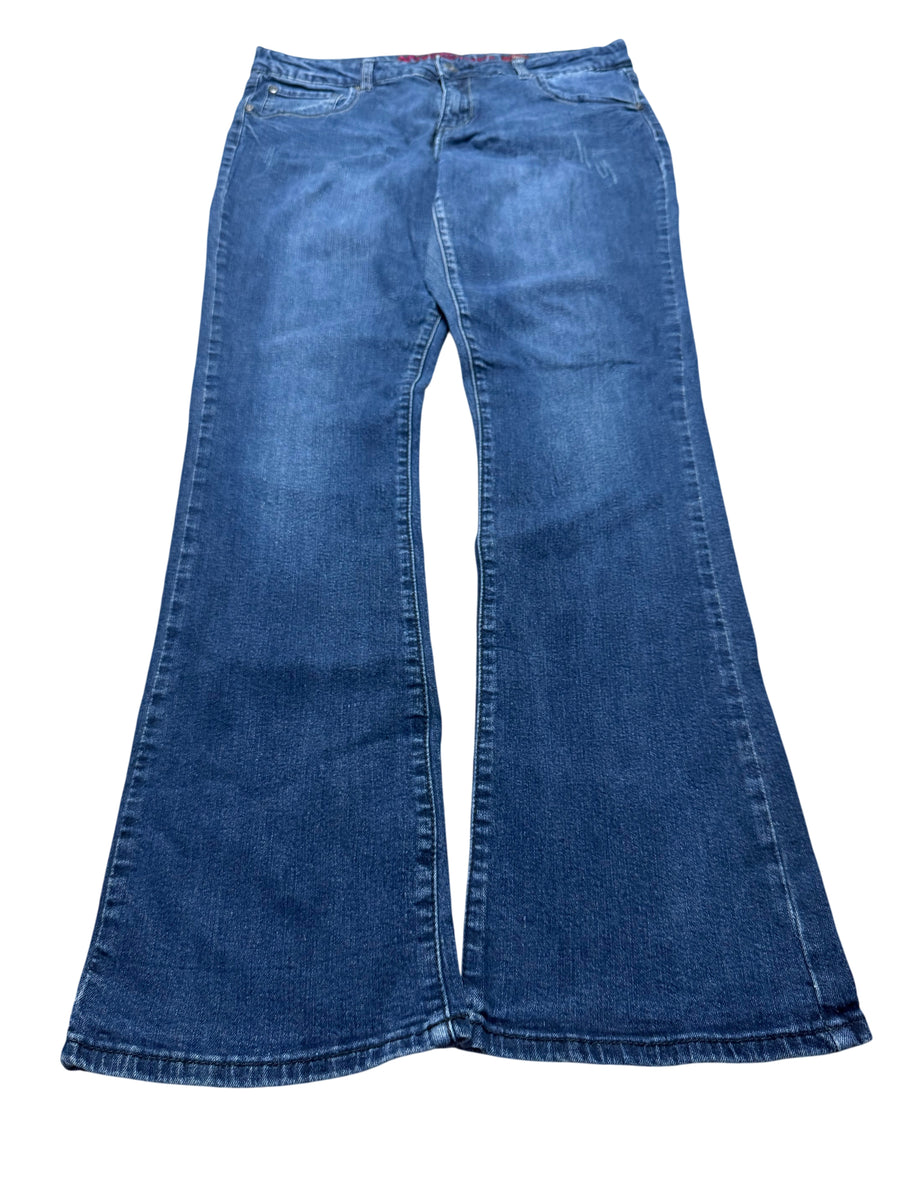 Y2K BOOTCUT WOMEN LOW WAIST JEANS (440)