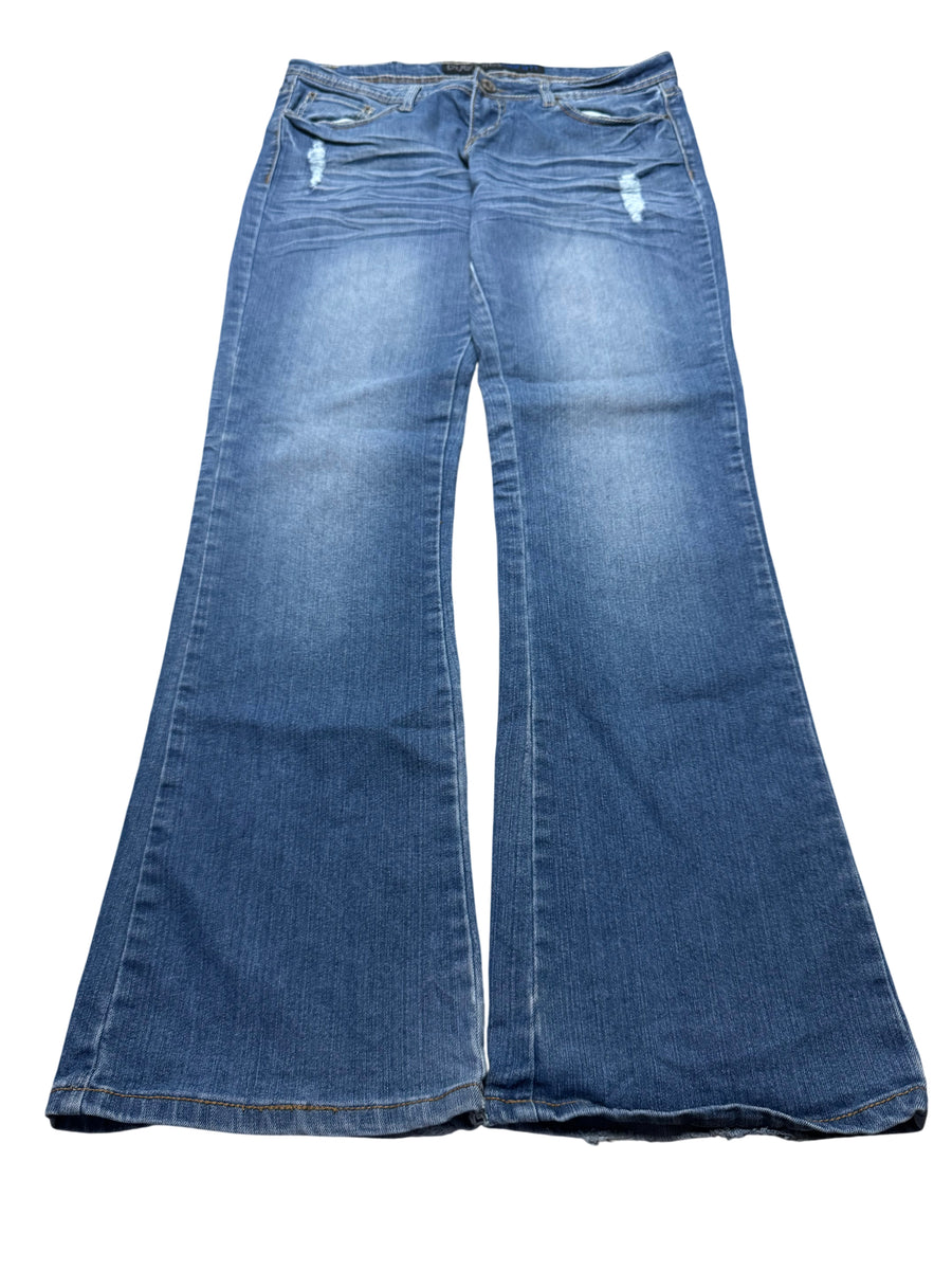 Y2K BOOTCUT WOMEN LOW WAIST JEANS (444)