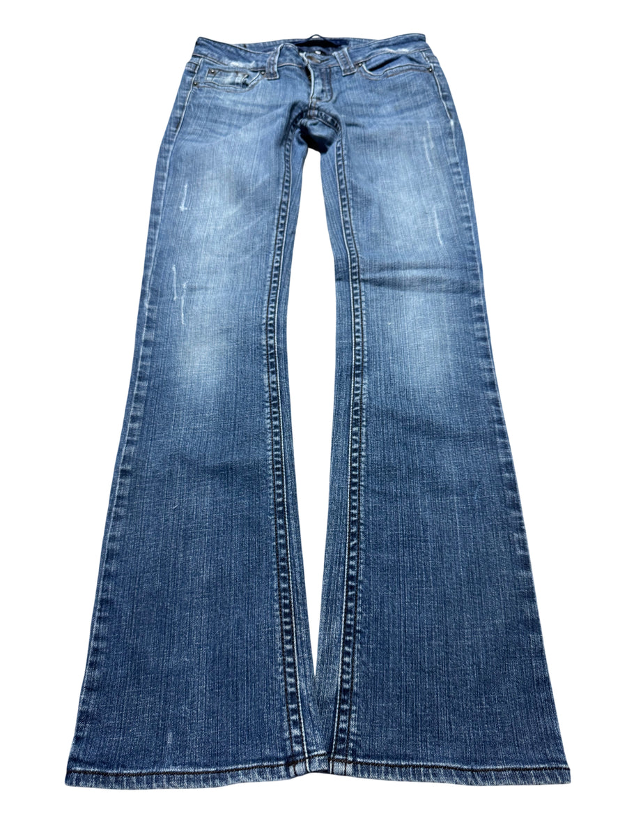 Y2K BOOTCUT WOMEN LOW WAIST JEANS (445)