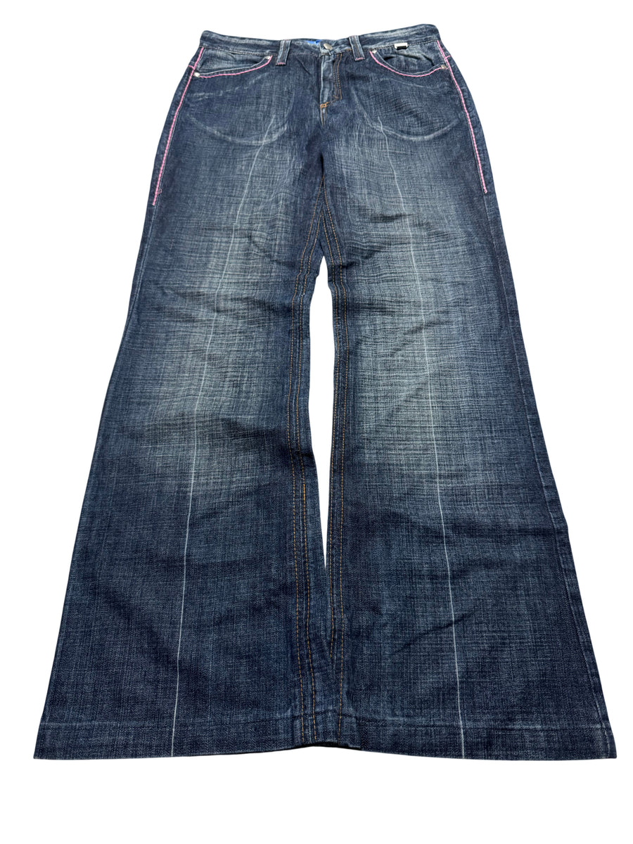Y2K BOOTCUT WOMEN LOW WAIST JEANS (448)