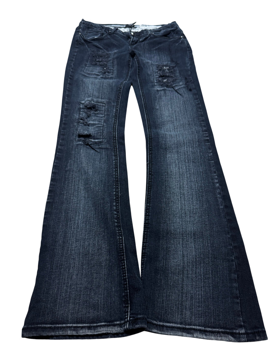Y2K BOOTCUT WOMEN LOW WAIST JEANS (550)