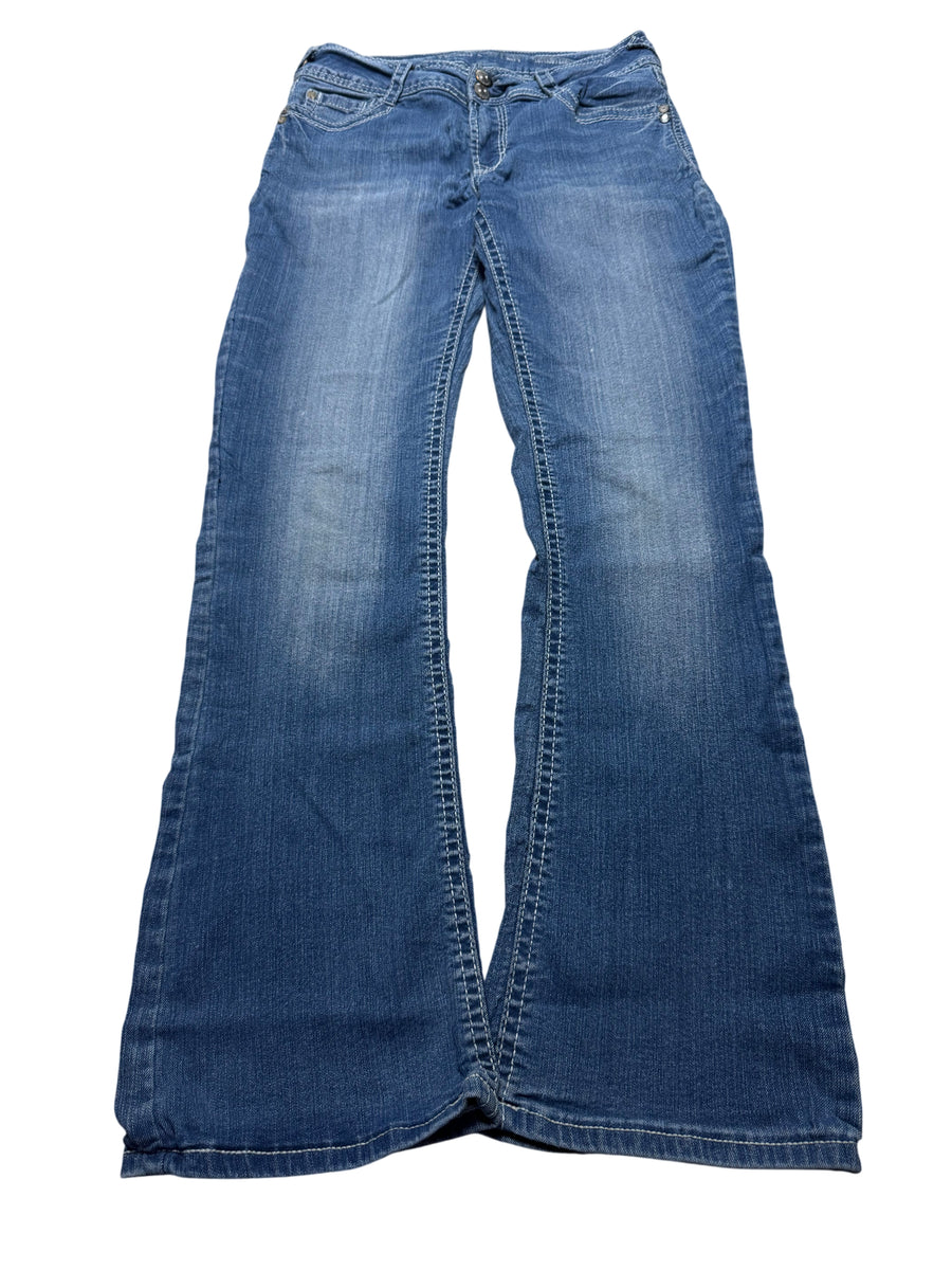 Y2K BOOTCUT WOMEN LOW WAIST JEANS (553)
