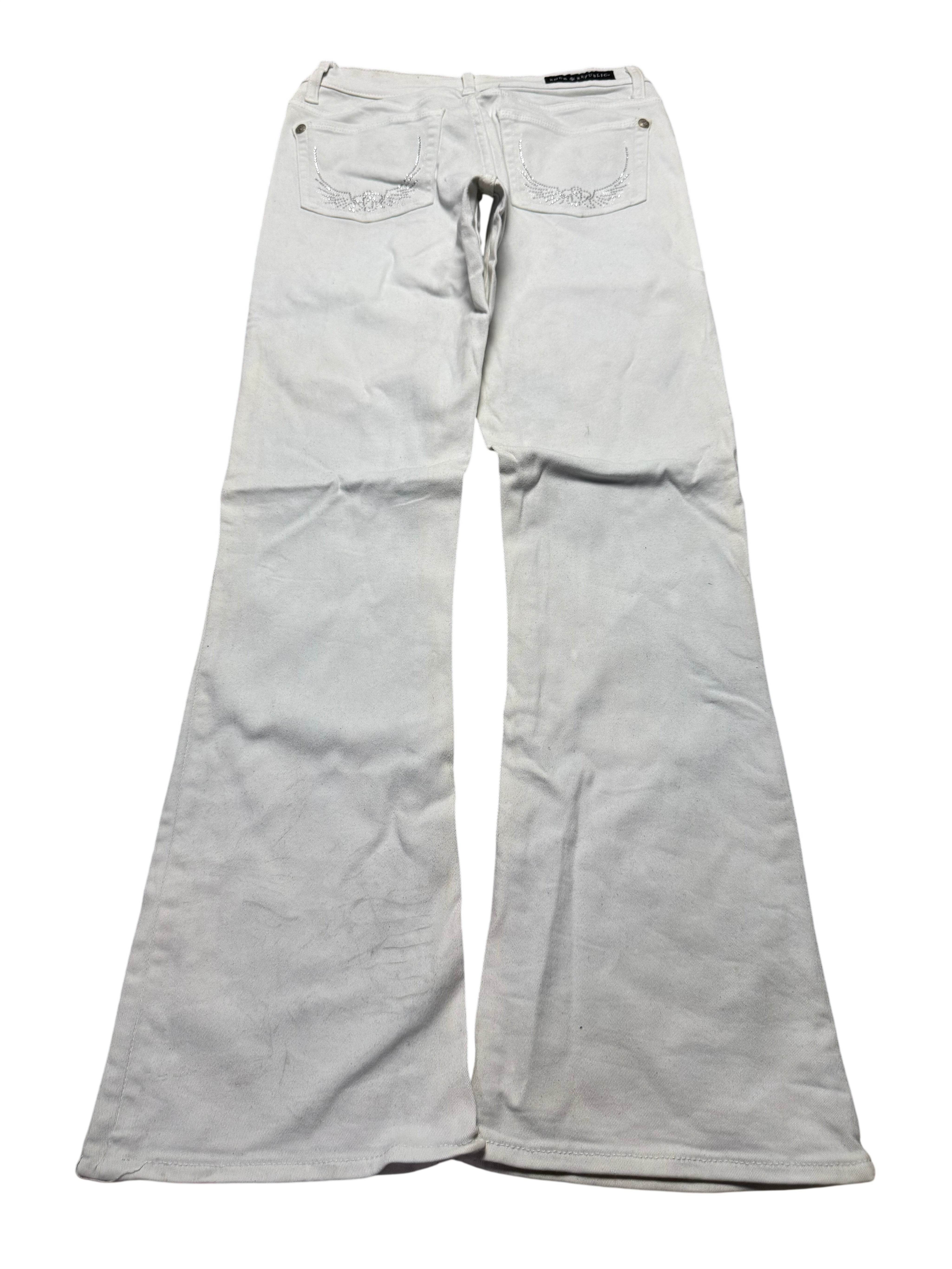 Y2K BOOTCUT WOMEN LOW WAIST JEANS (411)