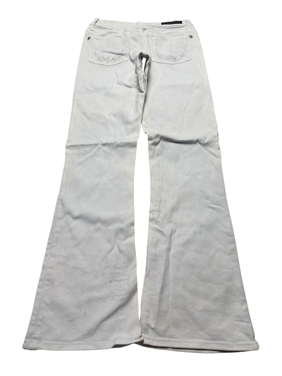 Y2K BOOTCUT WOMEN LOW WAIST JEANS (411)