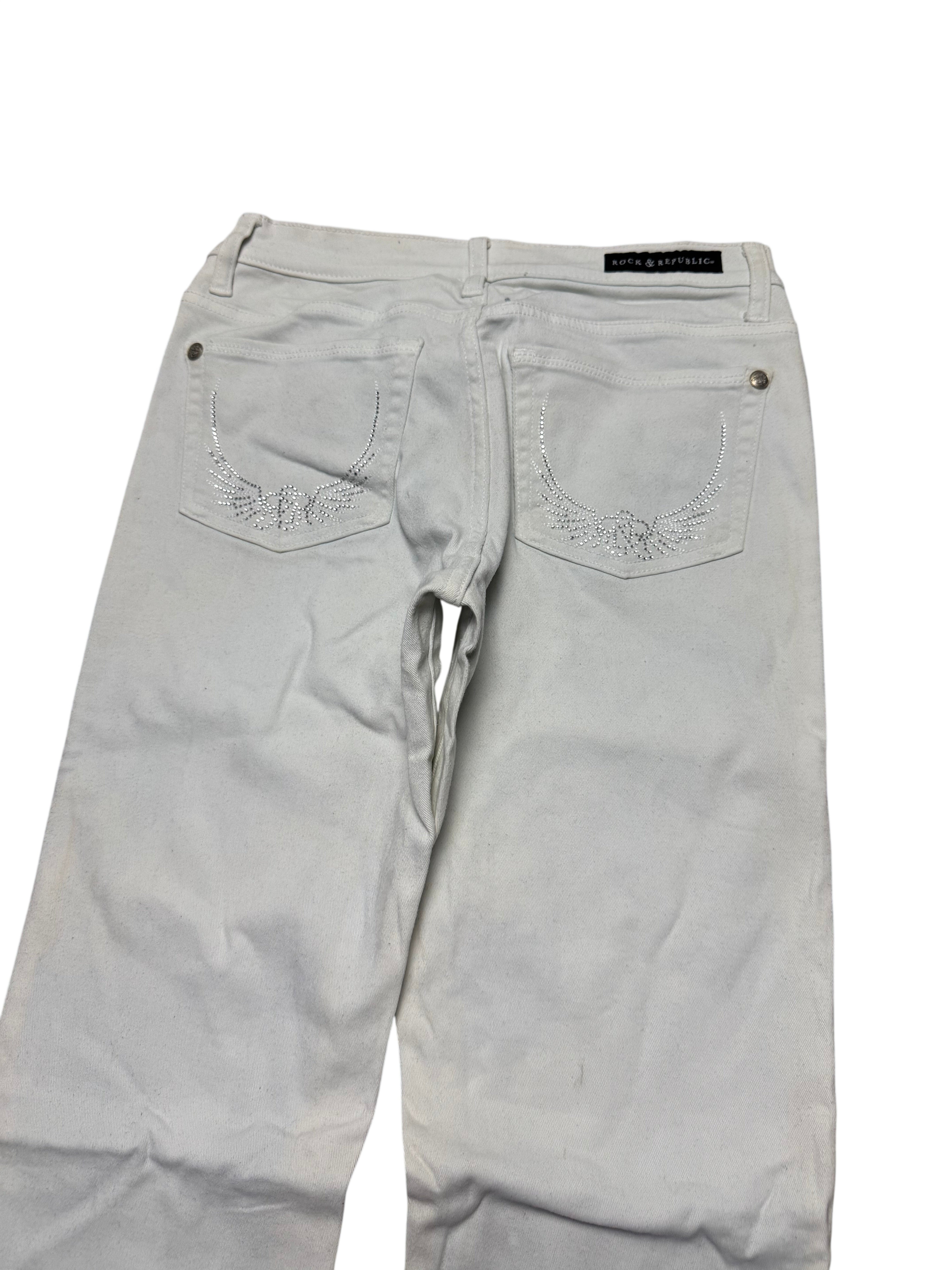 Y2K BOOTCUT WOMEN LOW WAIST JEANS (411)