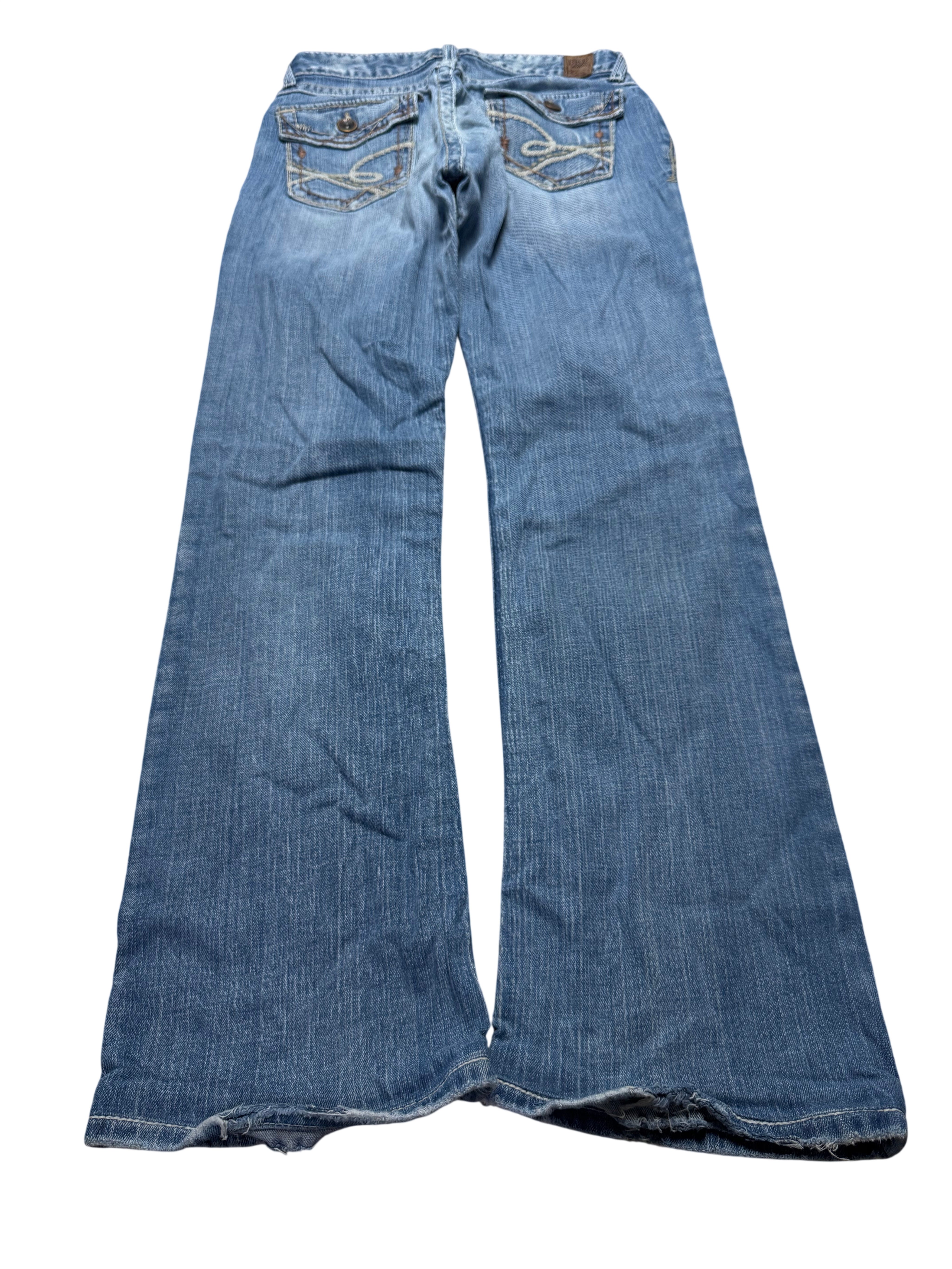 Y2K BOOTCUT WOMEN LOW WAIST JEANS (412)
