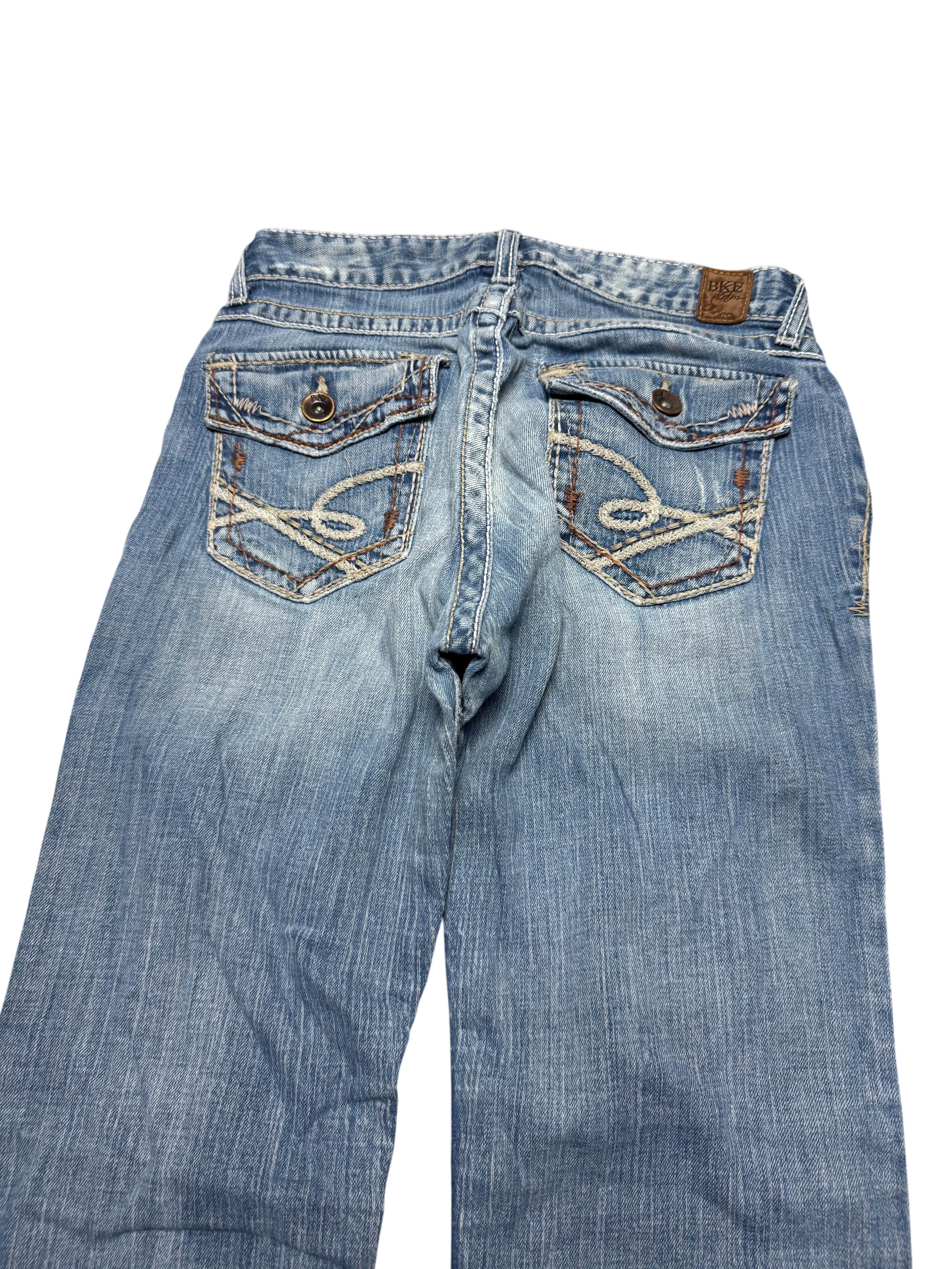 Y2K BOOTCUT WOMEN LOW WAIST JEANS (412)