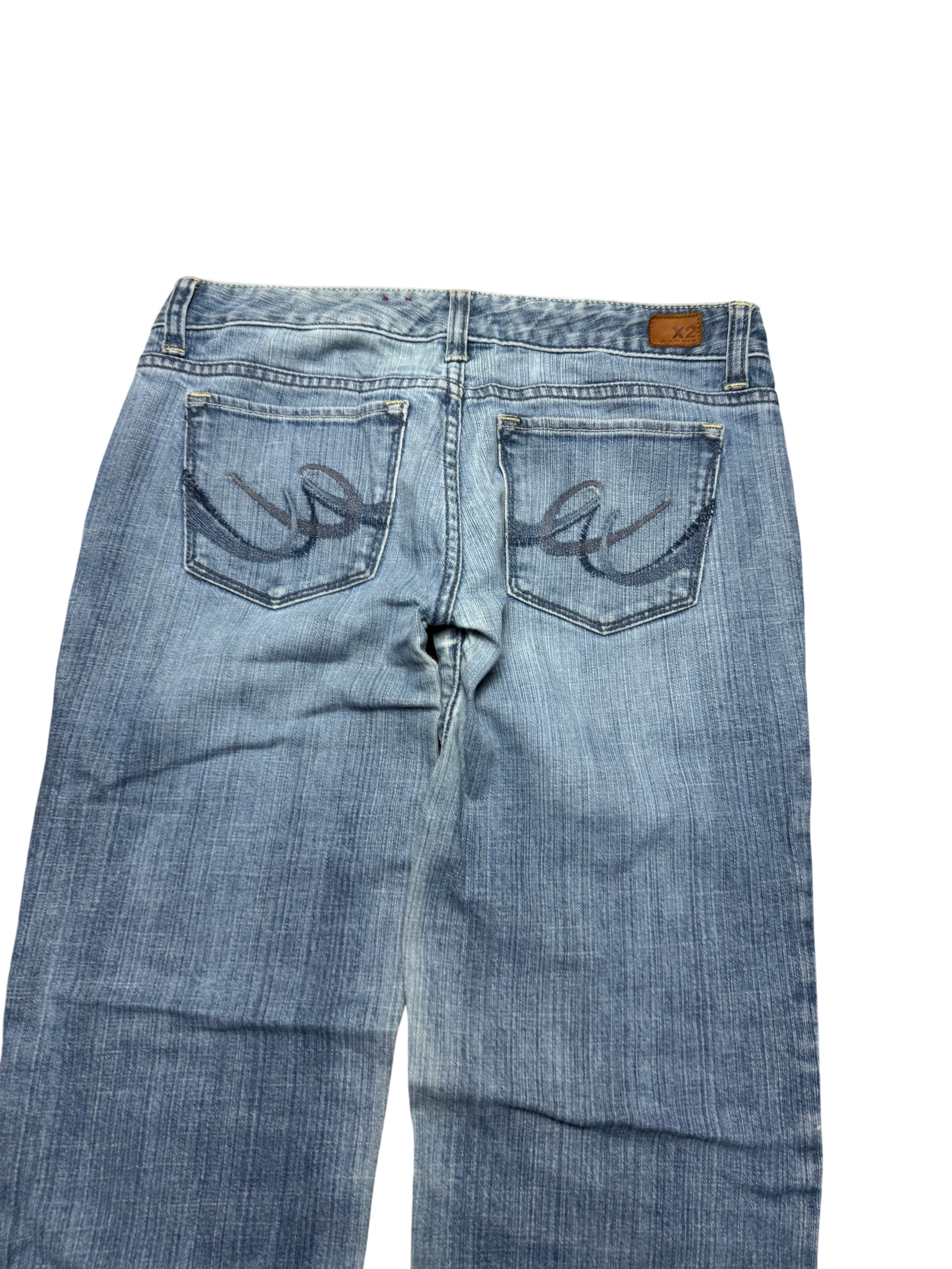 Y2K BOOTCUT WOMEN LOW WAIST JEANS (413)