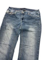 Y2K BOOTCUT WOMEN LOW WAIST JEANS (414)