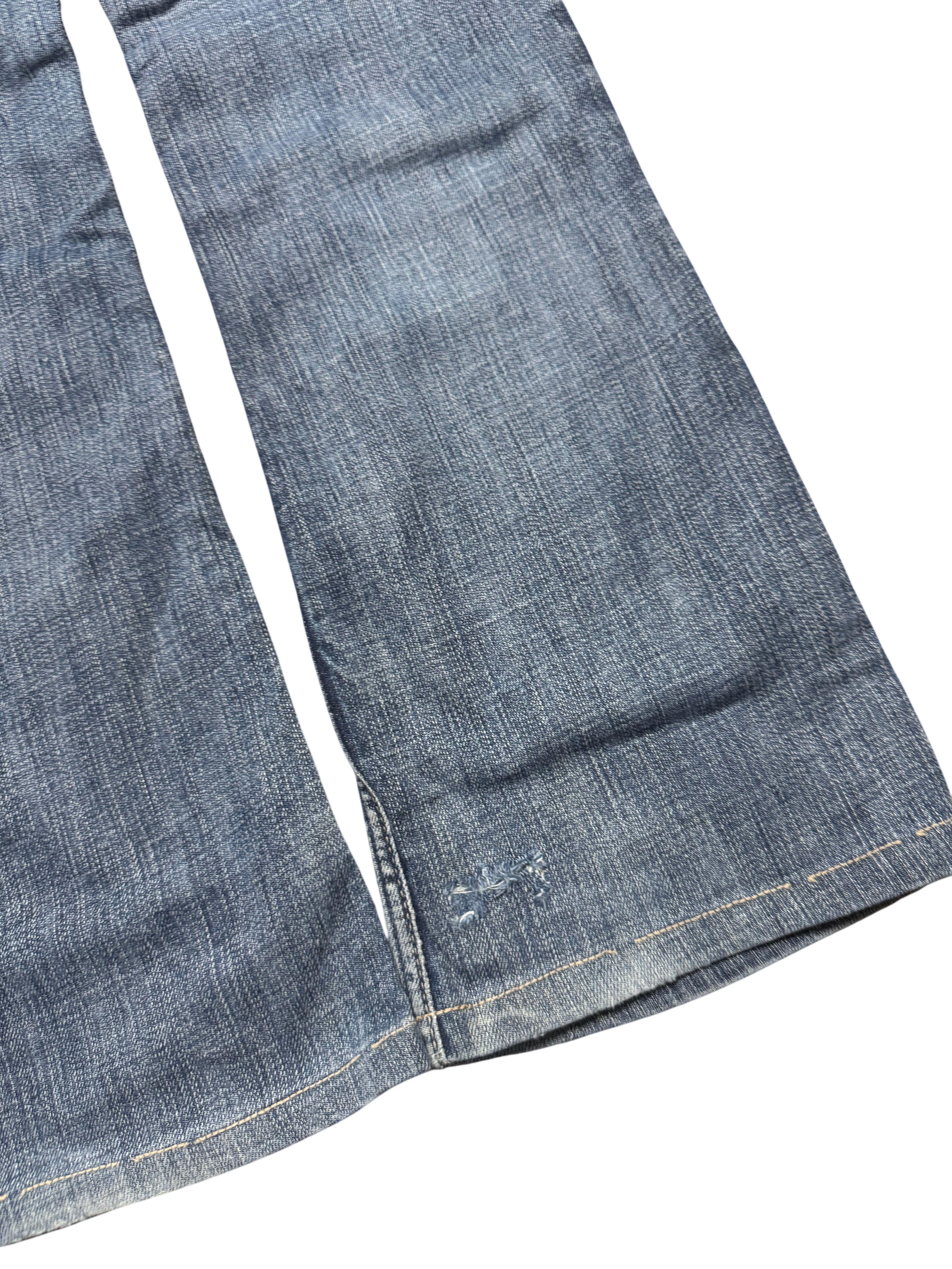 Y2K BOOTCUT WOMEN LOW WAIST JEANS (450)