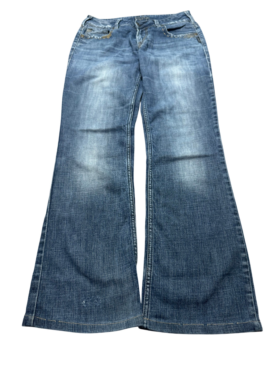 Y2K BOOTCUT WOMEN LOW WAIST JEANS (450)
