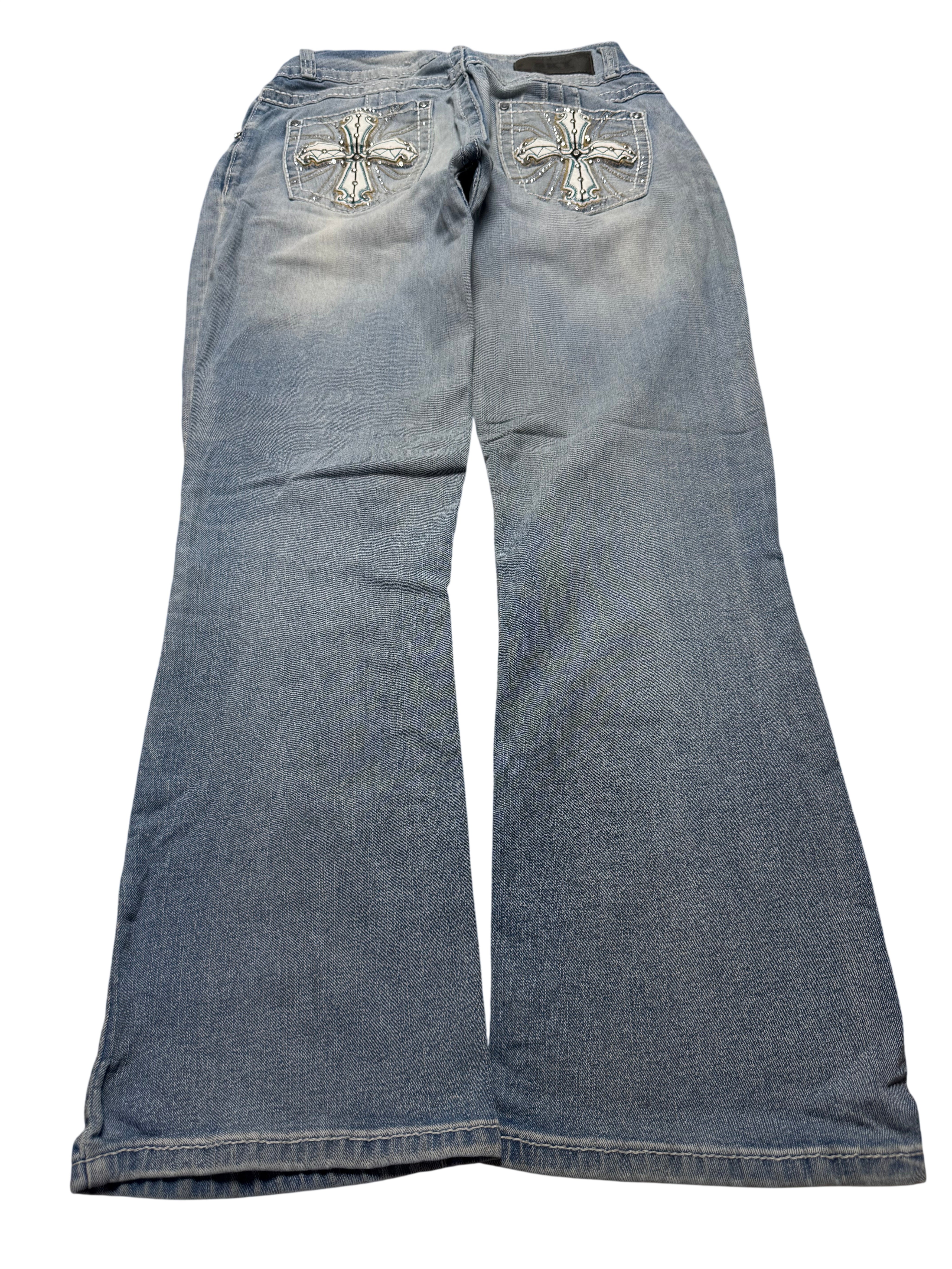 Y2K BOOTCUT WOMEN LOW WAIST JEANS (451)