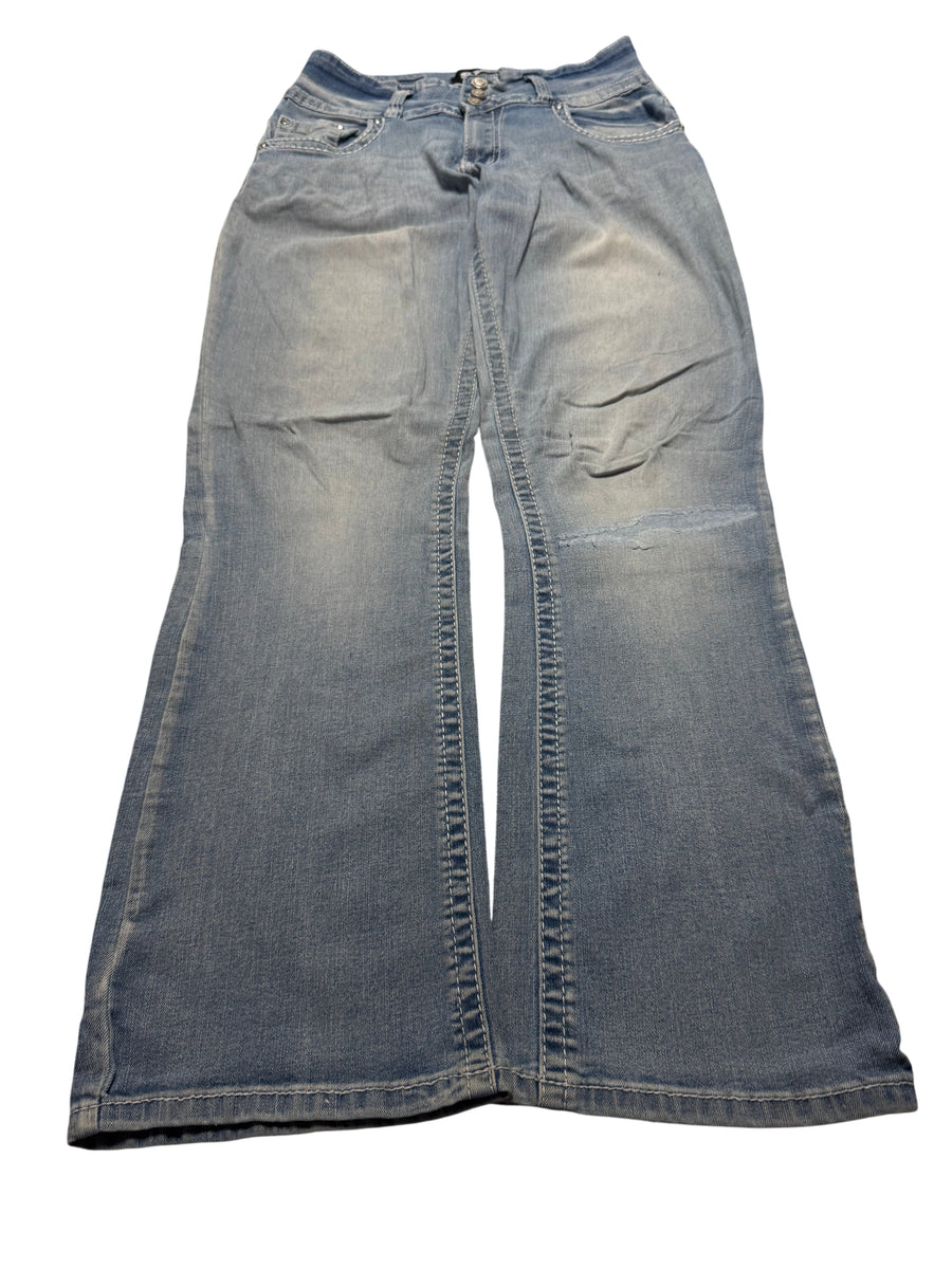 Y2K BOOTCUT WOMEN LOW WAIST JEANS (451)