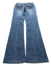 Y2K BOOTCUT WOMEN LOW WAIST JEANS (452)