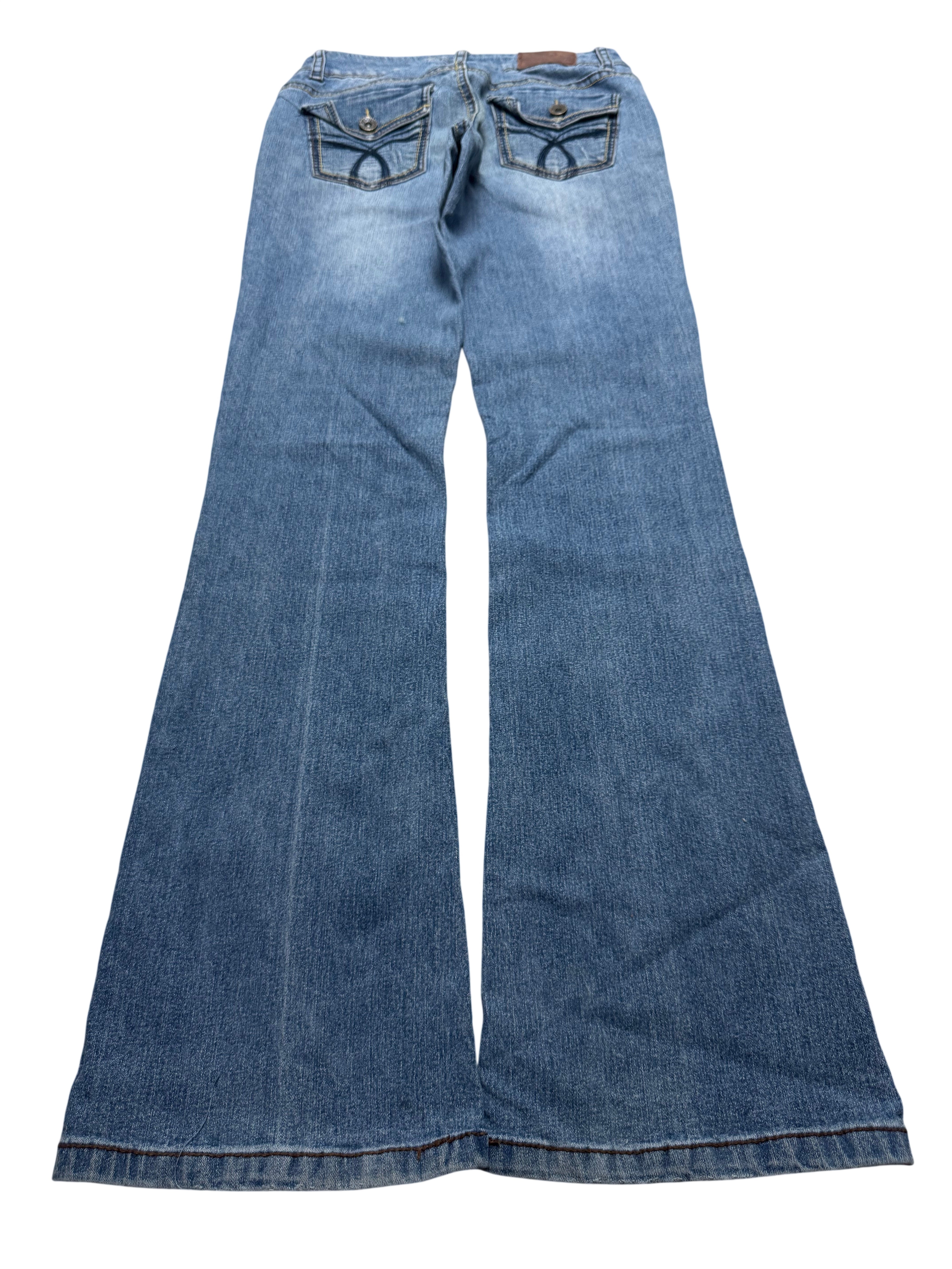 Y2K BOOTCUT WOMEN LOW WAIST JEANS (452)