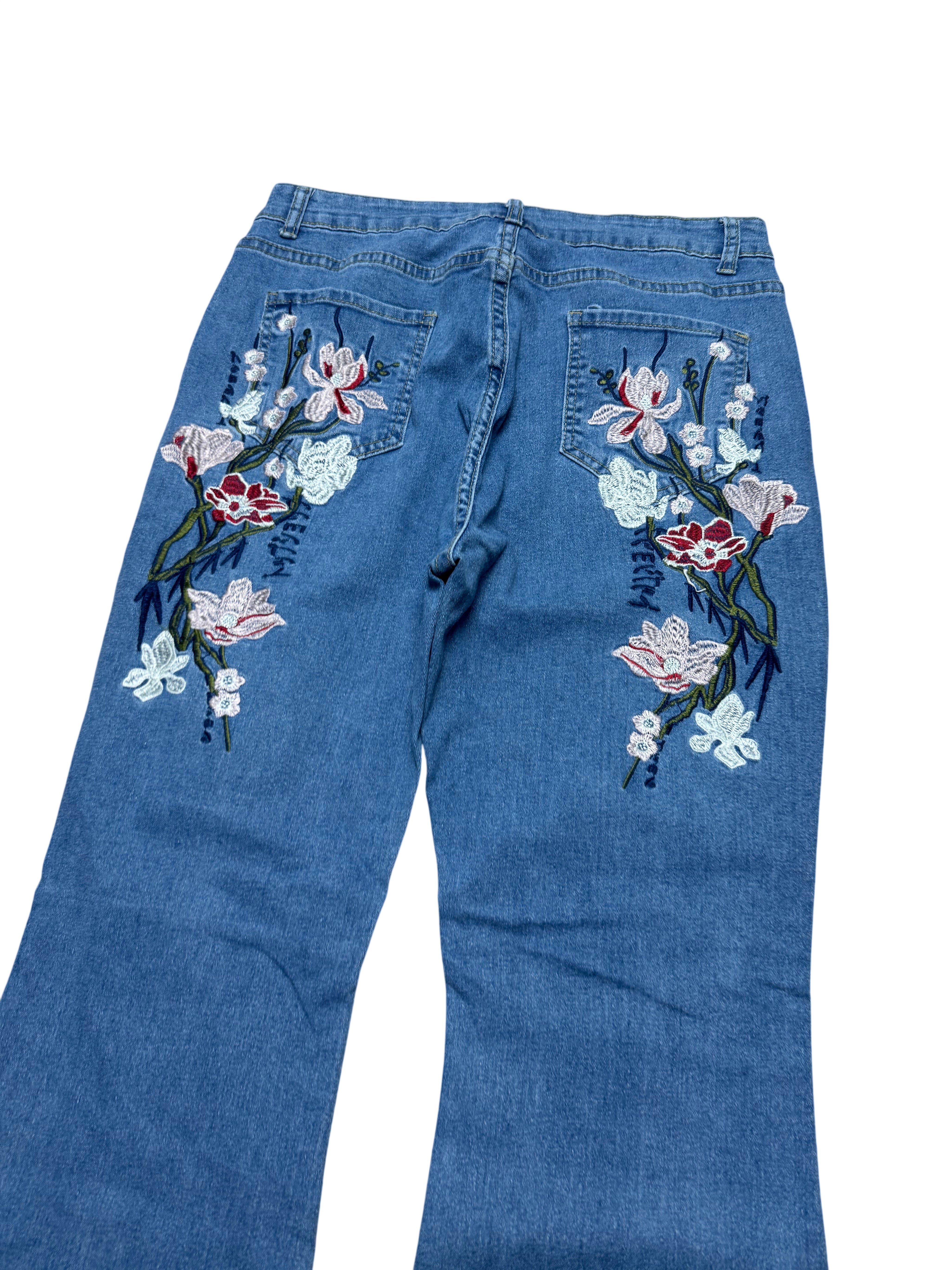 Y2K BOOTCUT WOMEN LOW WAIST JEANS (453)