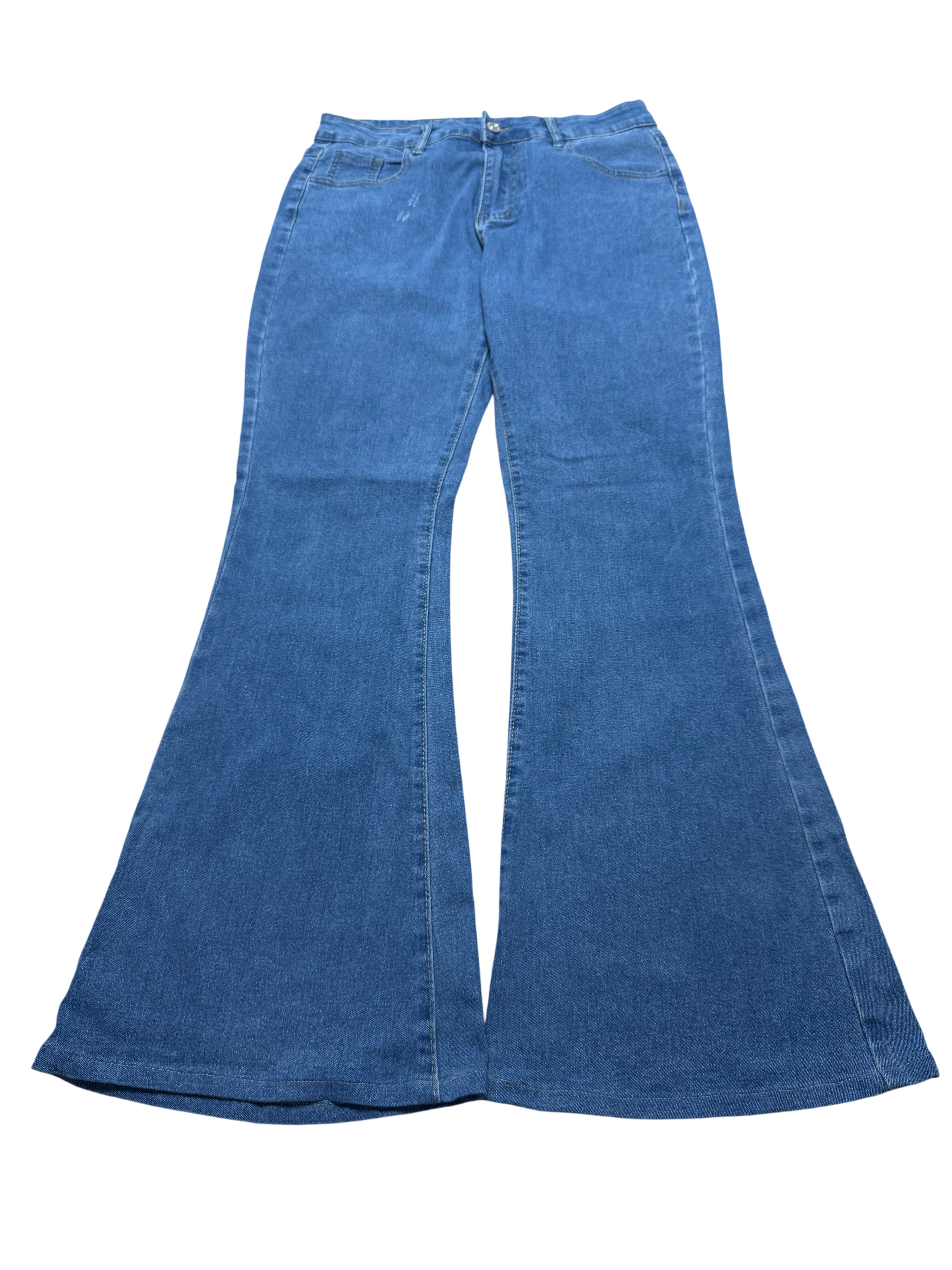 Y2K BOOTCUT WOMEN LOW WAIST JEANS (453)