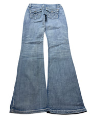 Y2K BOOTCUT WOMEN LOW WAIST JEANS (455)