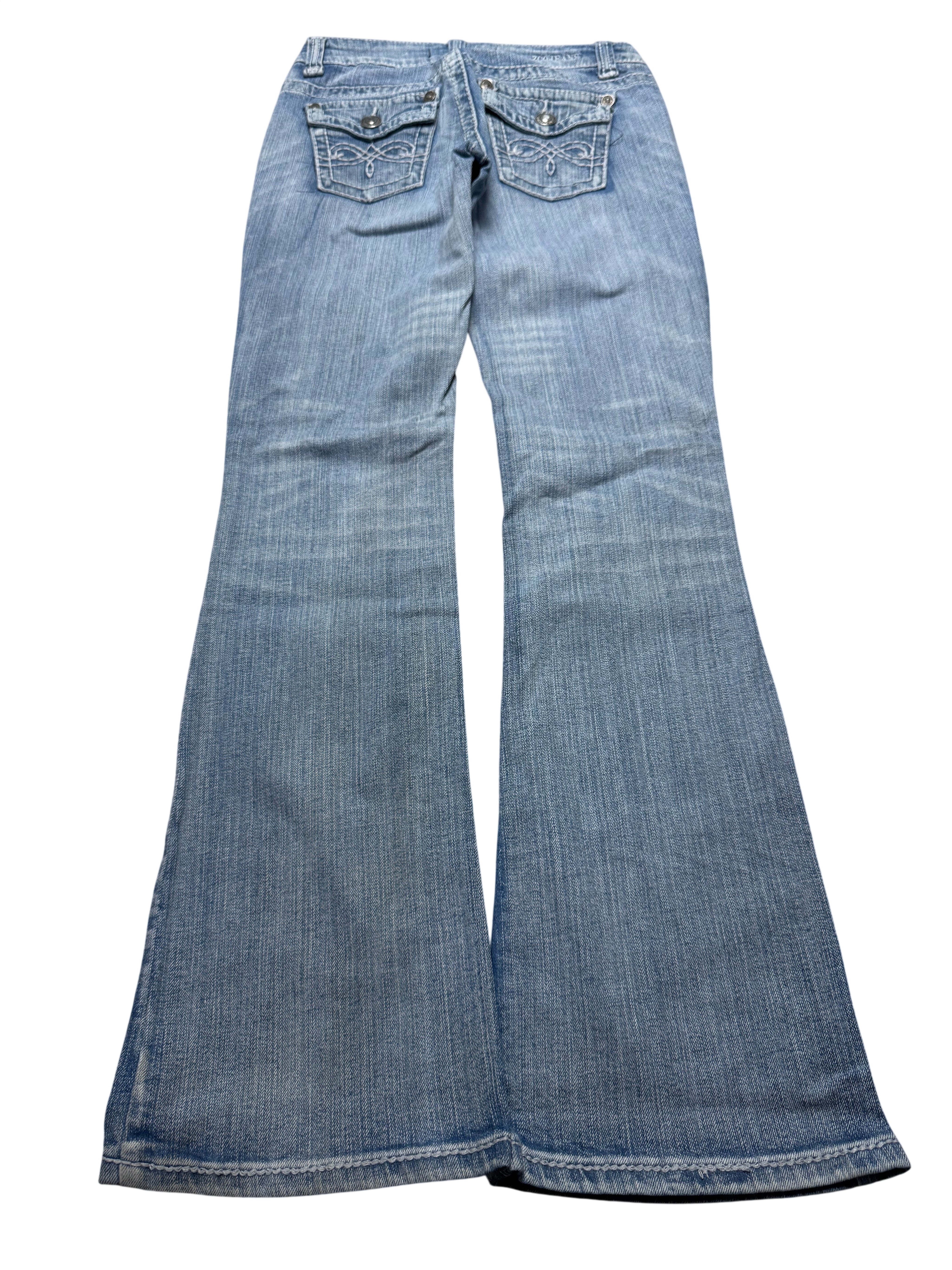 Y2K BOOTCUT WOMEN LOW WAIST JEANS (455)