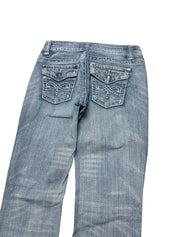 Y2K BOOTCUT WOMEN LOW WAIST JEANS (455)