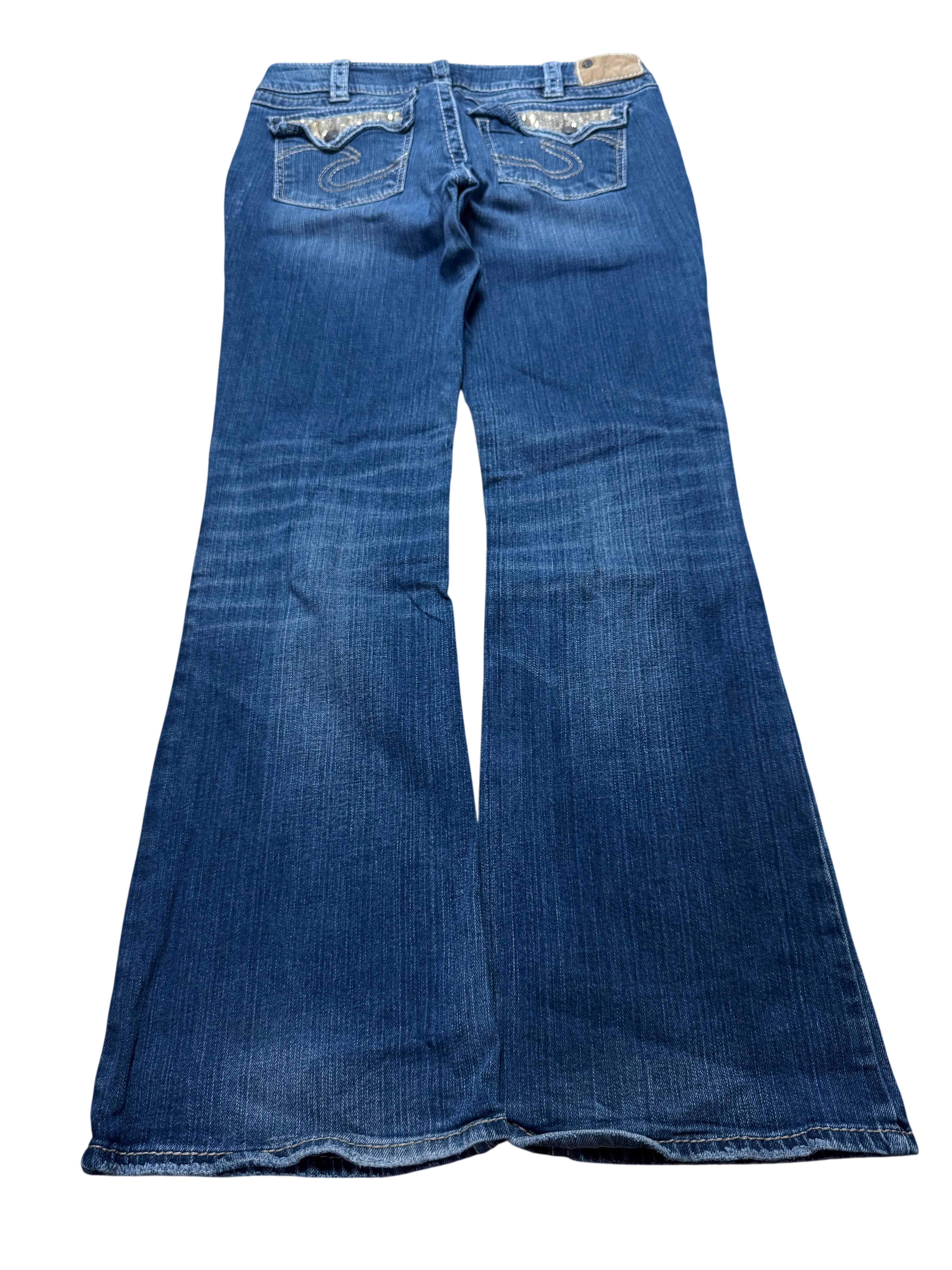 Y2K BOOTCUT WOMEN LOW WAIST JEANS (456)