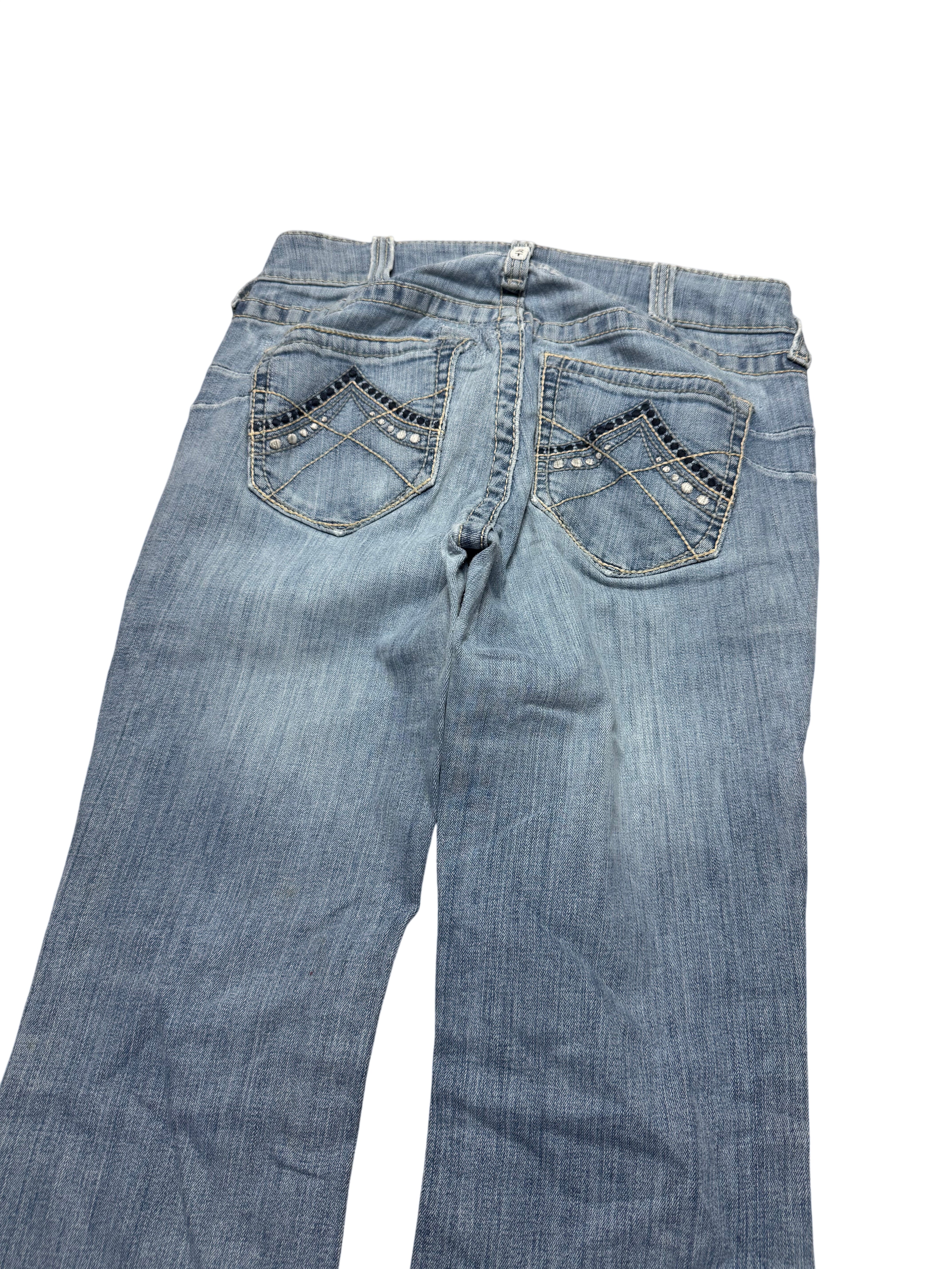 Y2K BOOTCUT WOMEN LOW WAIST JEANS (457)