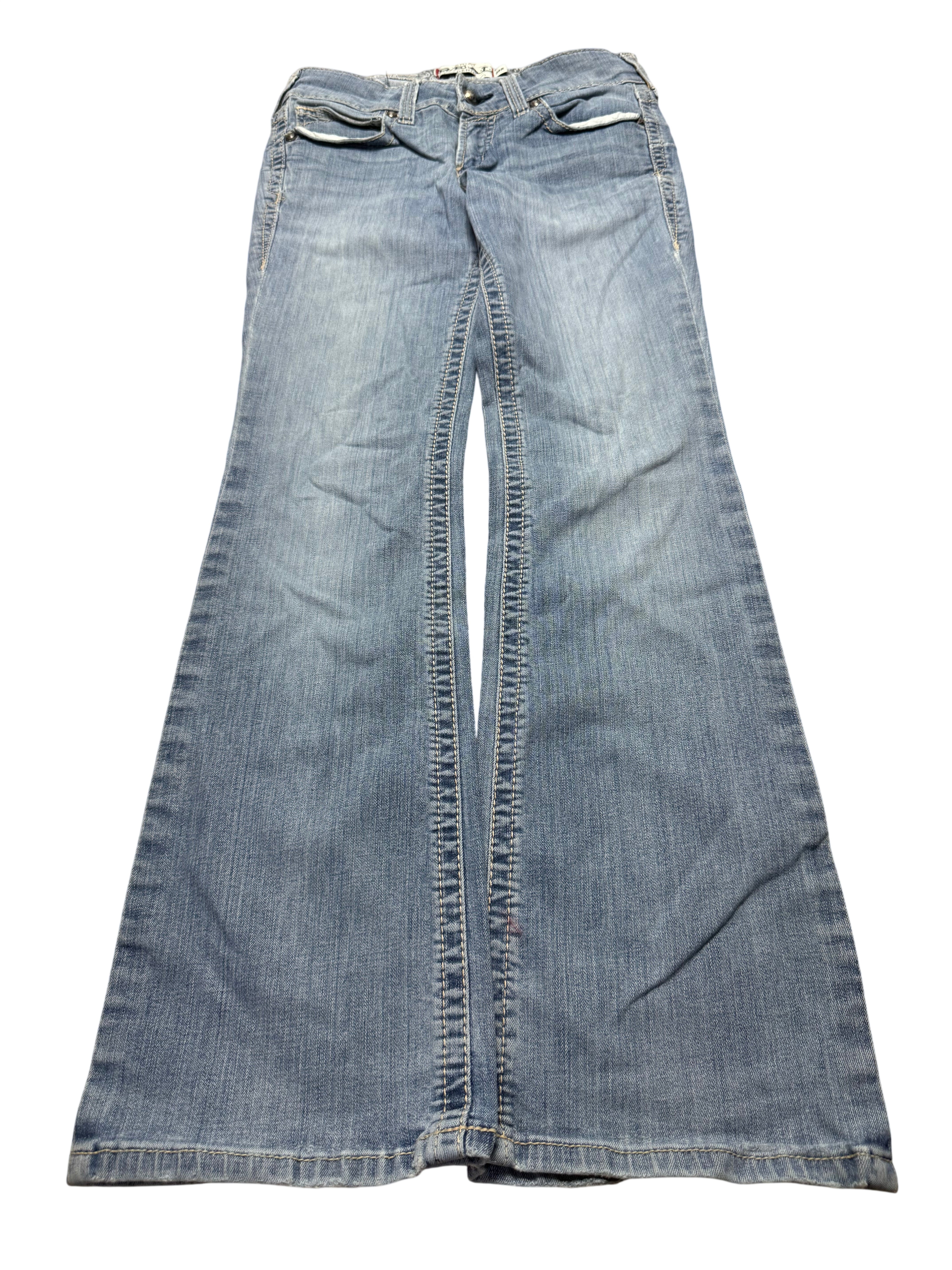 Y2K BOOTCUT WOMEN LOW WAIST JEANS (457)