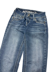 Y2K BOOTCUT WOMEN LOW WAIST JEANS (458)