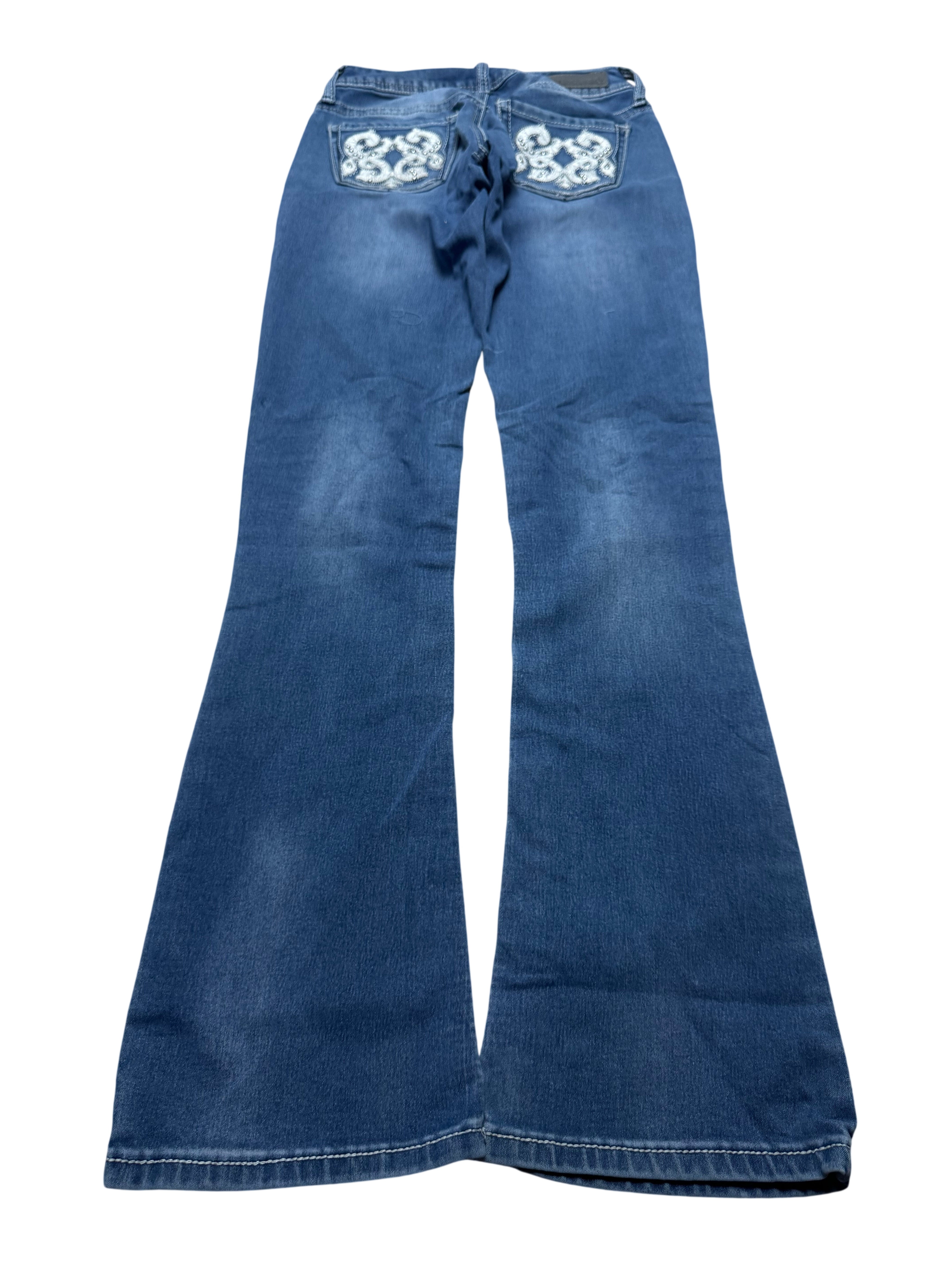 Y2K BOOTCUT WOMEN LOW WAIST JEANS (458)