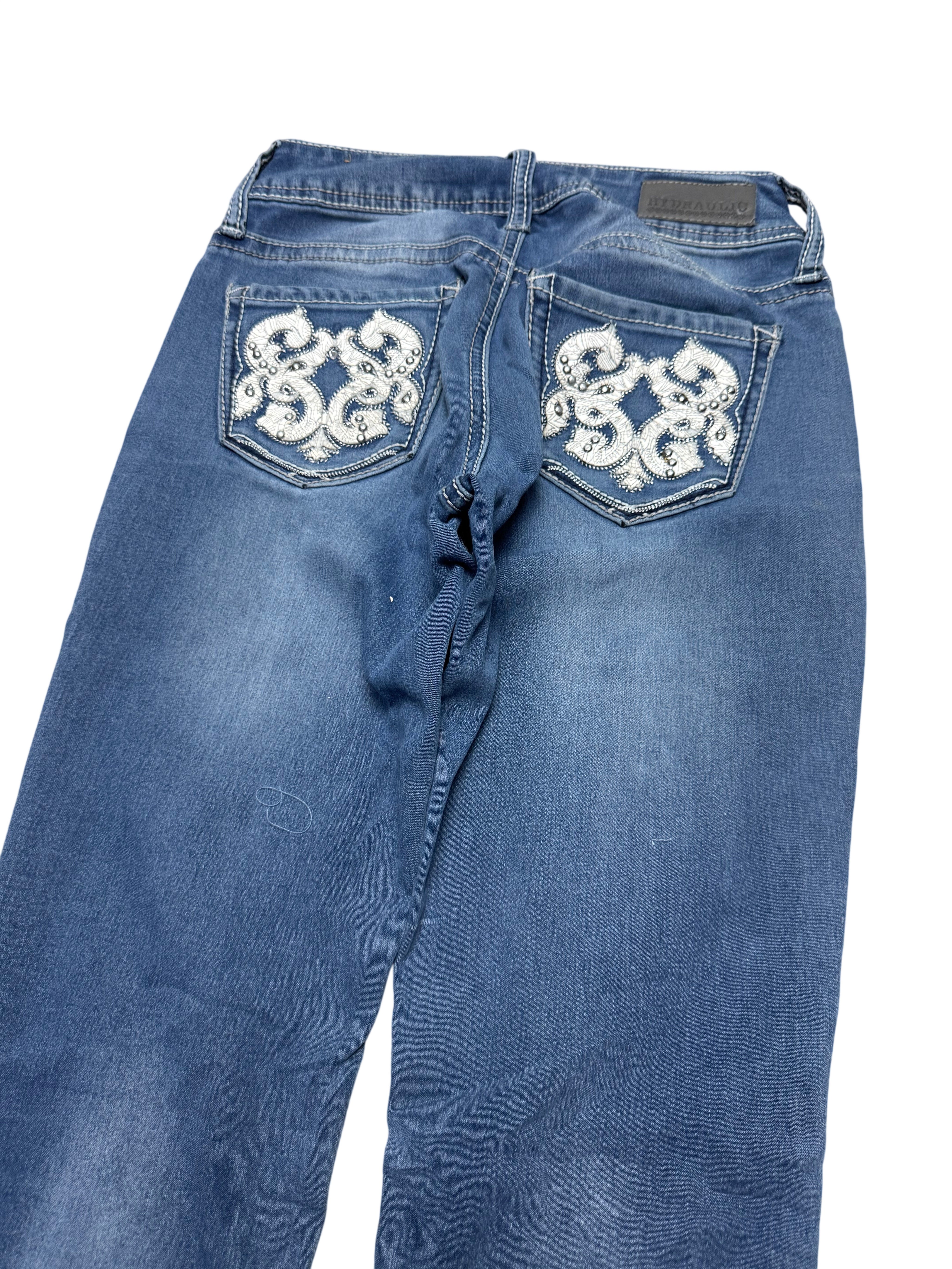 Y2K BOOTCUT WOMEN LOW WAIST JEANS (458)