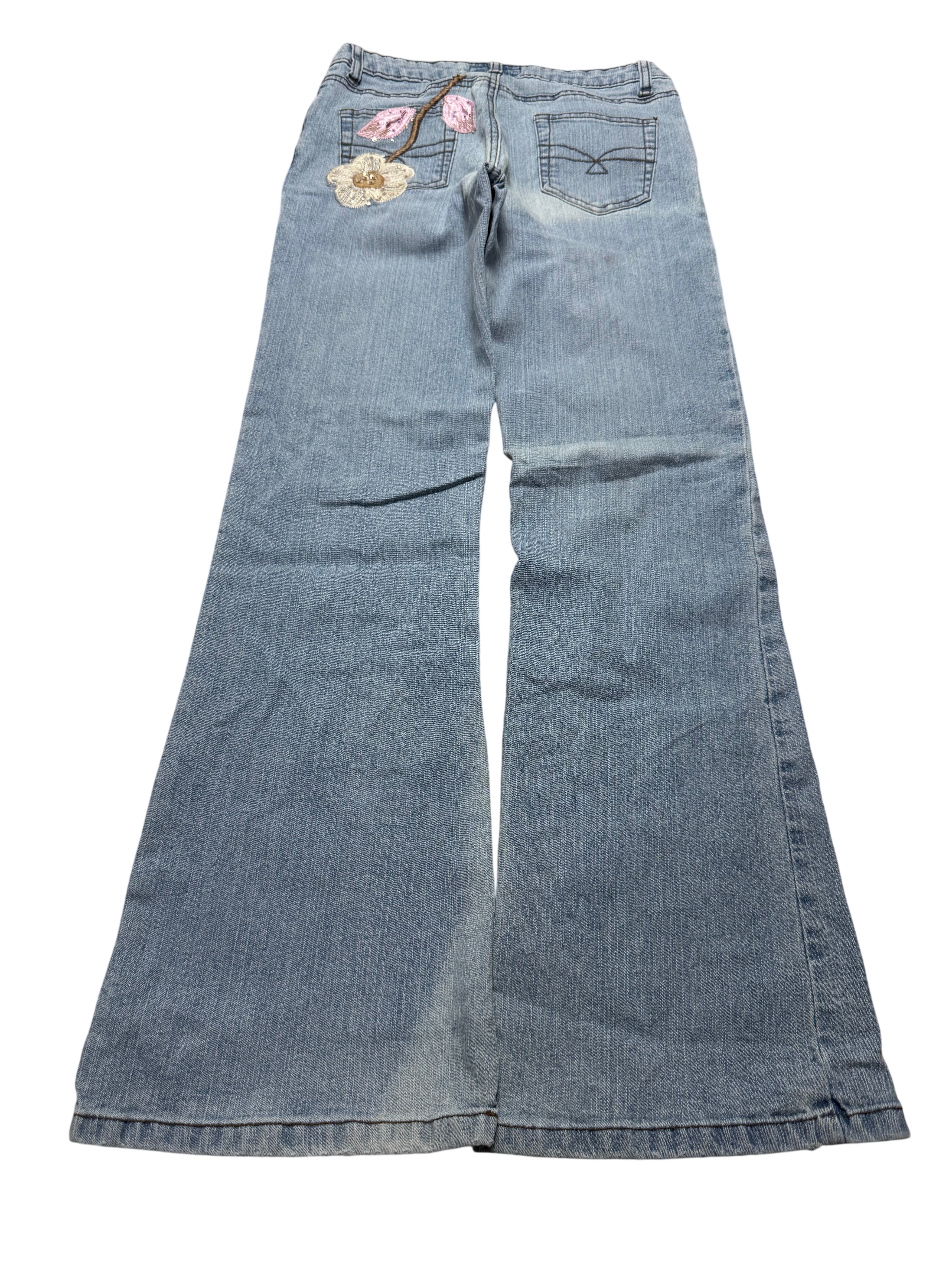 Y2K BOOTCUT WOMEN LOW WAIST JEANS (459)