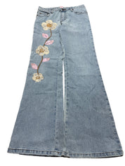 Y2K BOOTCUT WOMEN LOW WAIST JEANS (459)