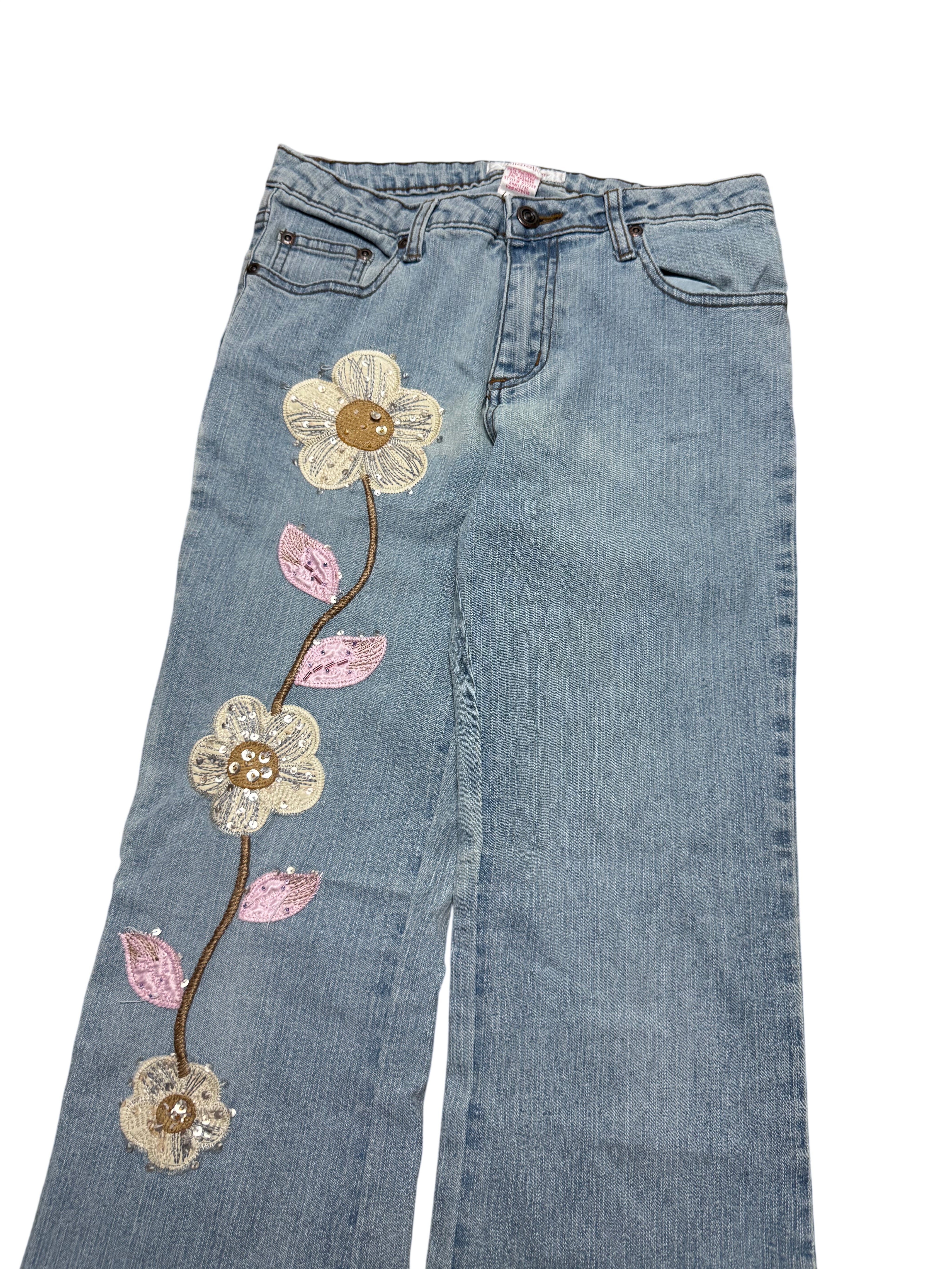 Y2K BOOTCUT WOMEN LOW WAIST JEANS (459)