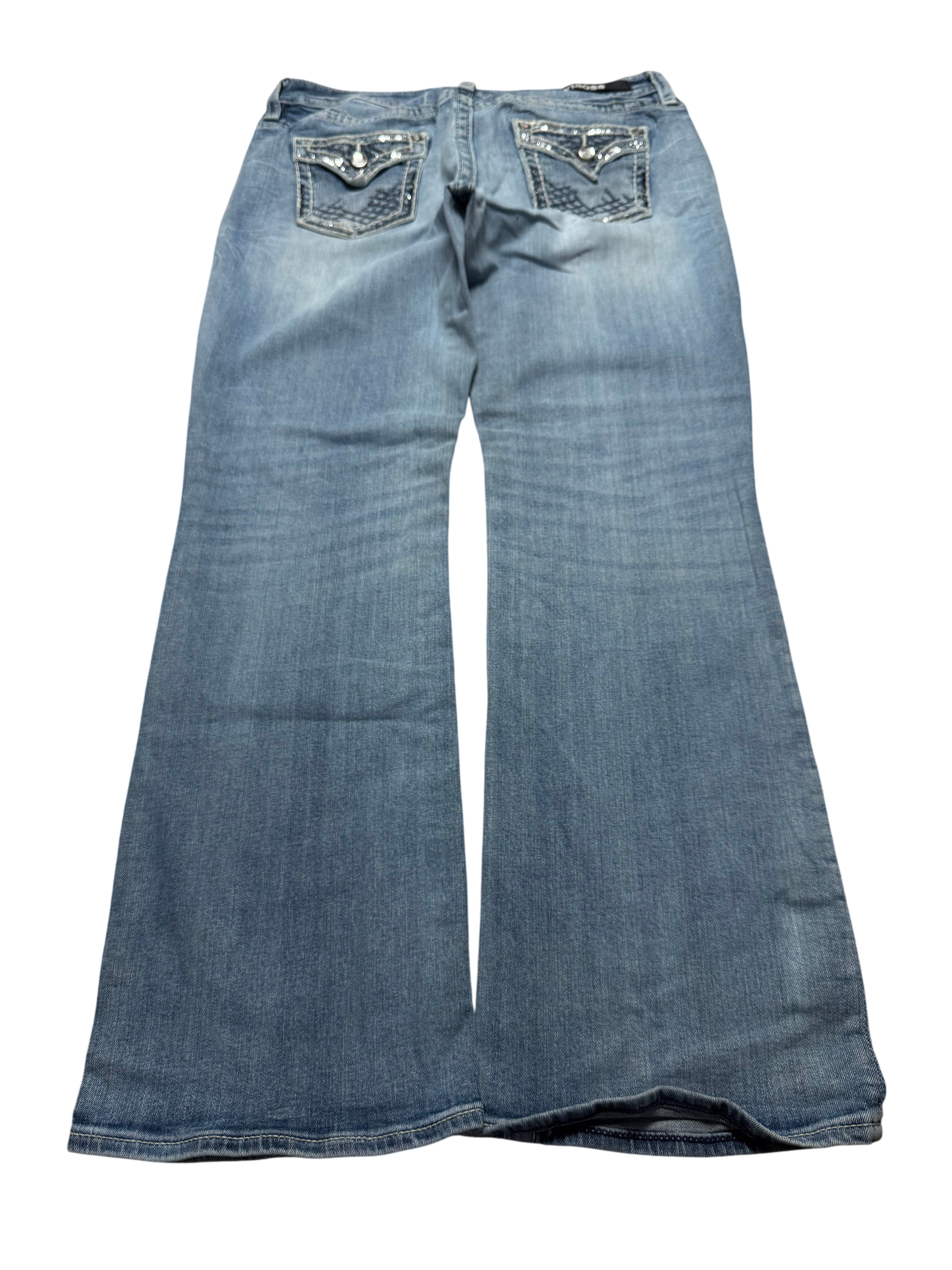 Y2K BOOTCUT WOMEN LOW WAIST JEANS (470)