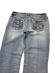 Y2K BOOTCUT WOMEN LOW WAIST JEANS (470)