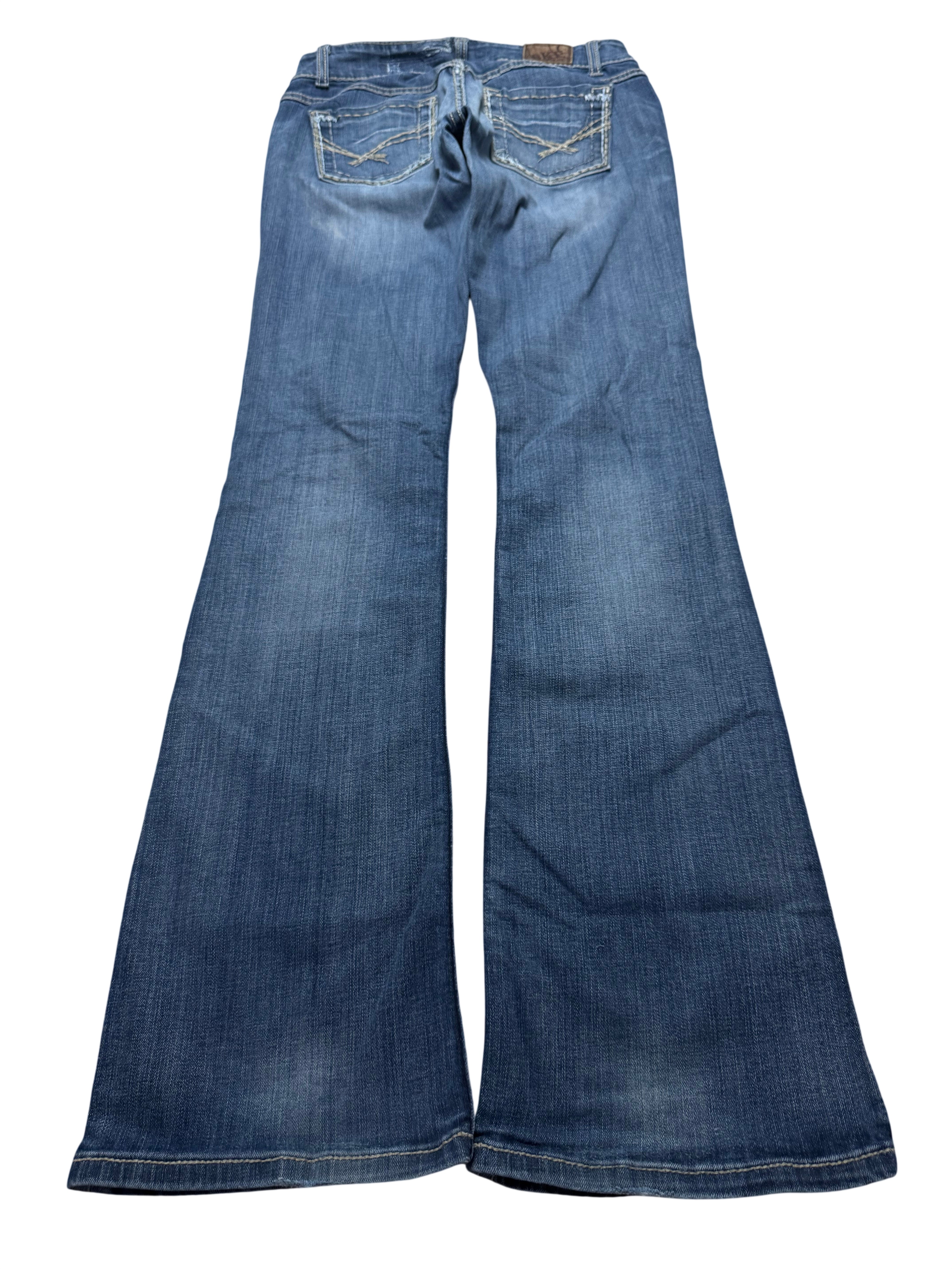 Y2K BOOTCUT WOMEN LOW WAIST JEANS (471)