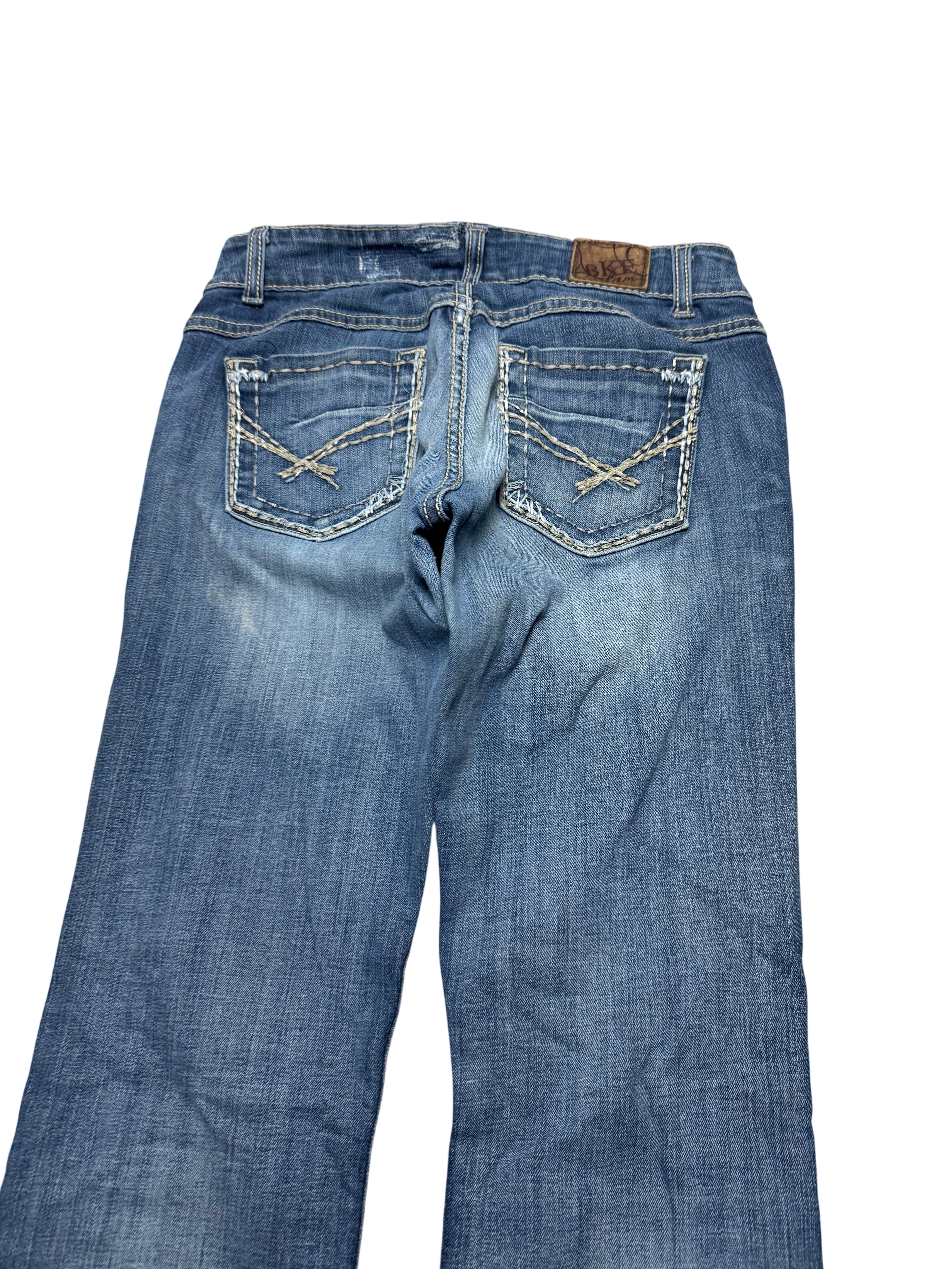 Y2K BOOTCUT WOMEN LOW WAIST JEANS (471)