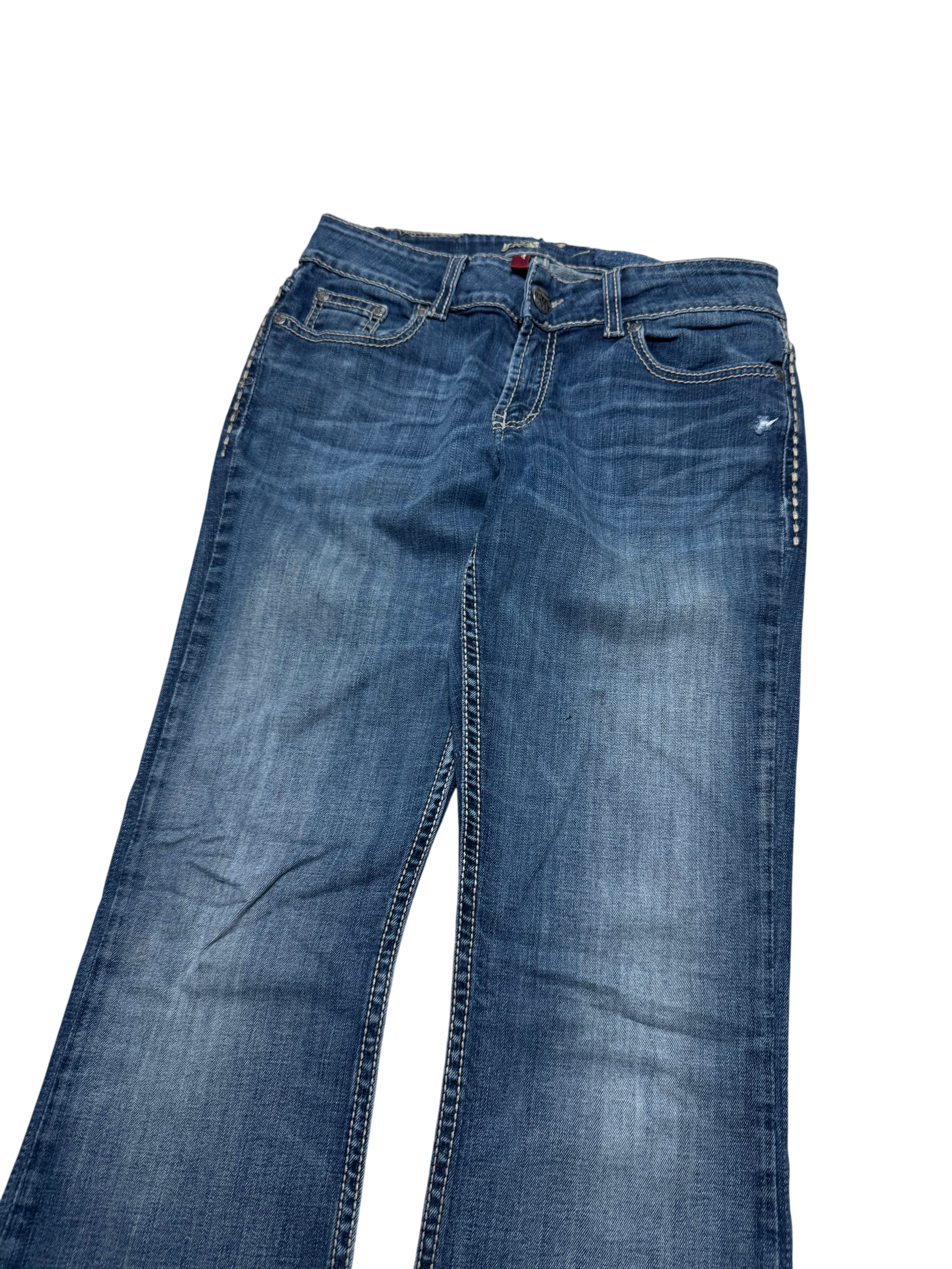 Y2K BOOTCUT WOMEN LOW WAIST JEANS (471)