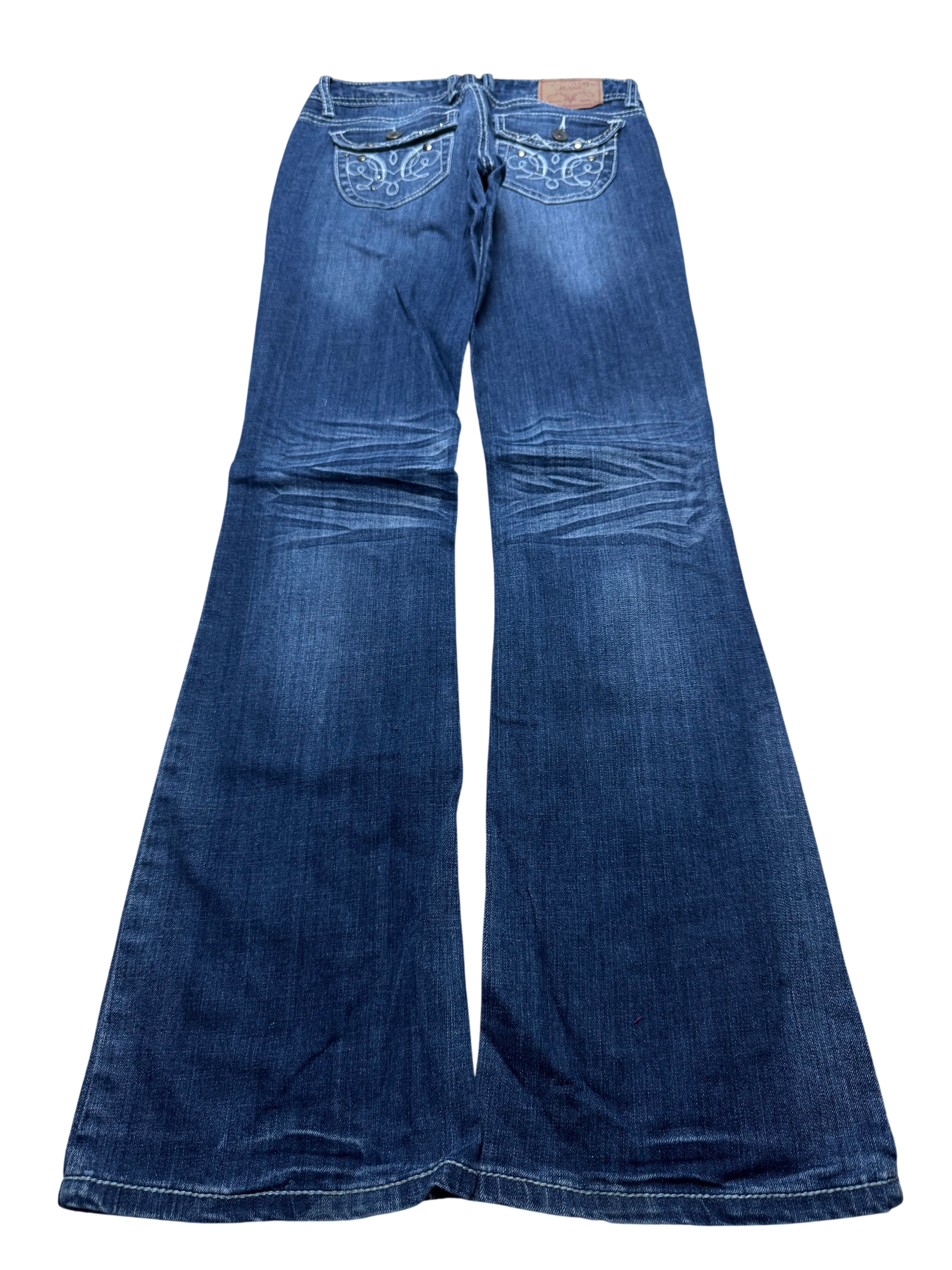 Y2K BOOTCUT WOMEN LOW WAIST JEANS (472)