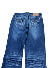 Y2K BOOTCUT WOMEN LOW WAIST JEANS (472)