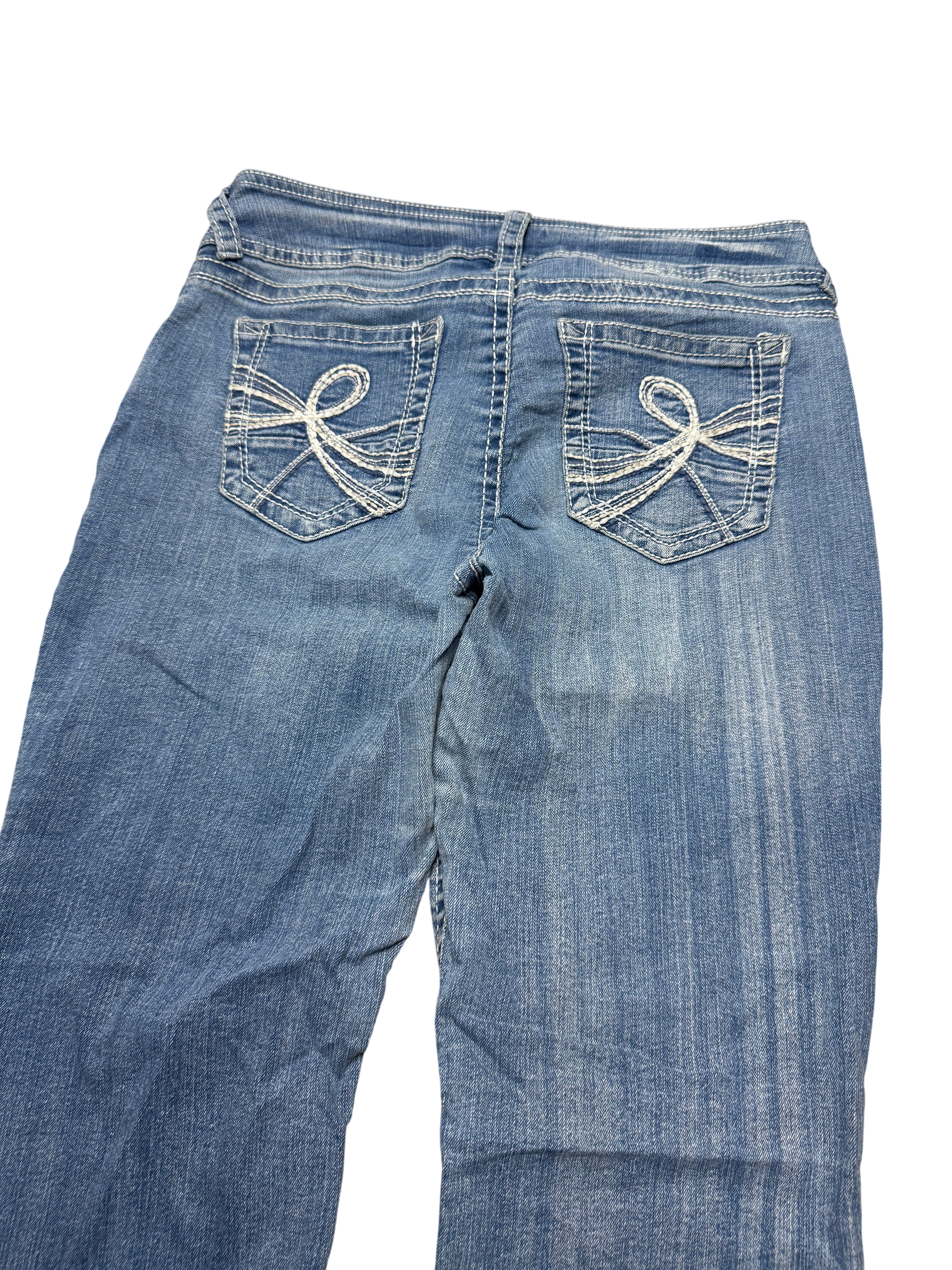 Y2K BOOTCUT WOMEN LOW WAIST JEANS (473)