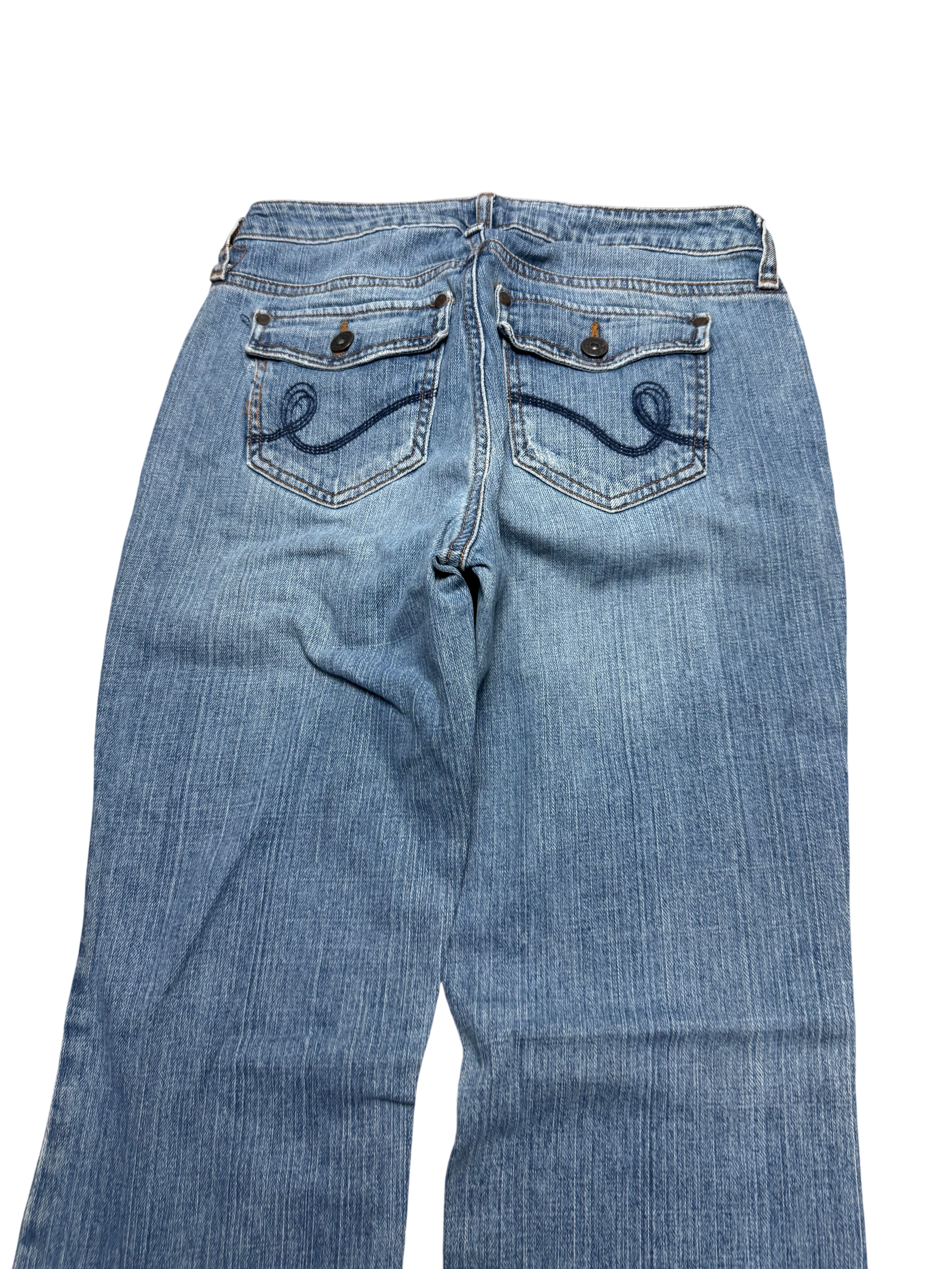 Y2K BOOTCUT WOMEN LOW WAIST JEANS (475)