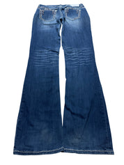 Y2K BOOTCUT WOMEN LOW WAIST JEANS (476)