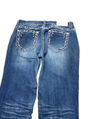 Y2K BOOTCUT WOMEN LOW WAIST JEANS (476)