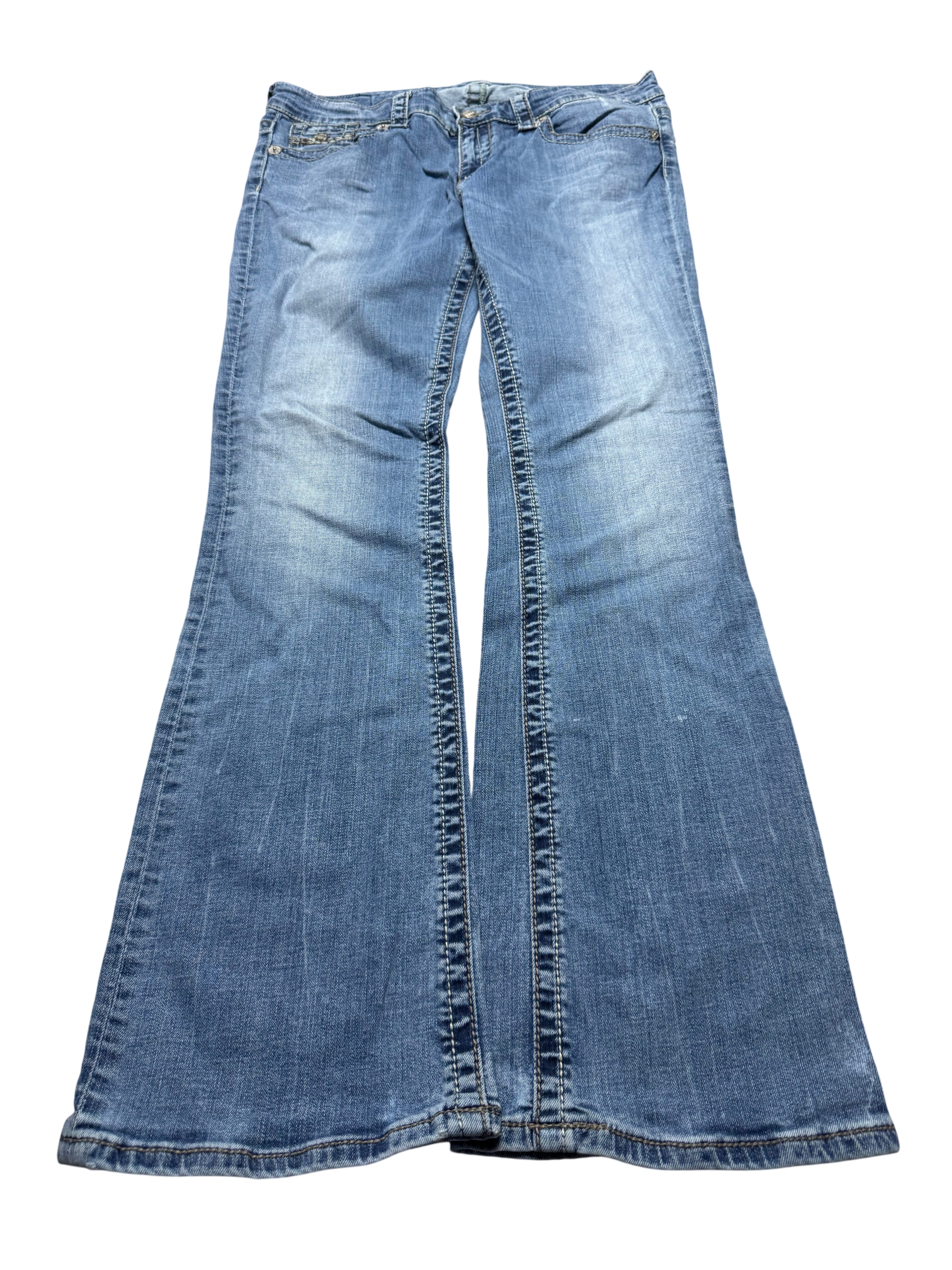 Y2K BOOTCUT WOMEN LOW WAIST JEANS (640)