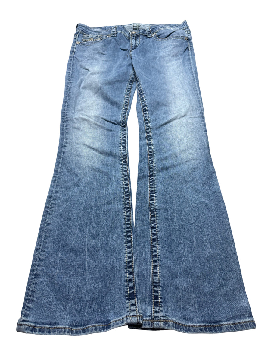 Y2K BOOTCUT WOMEN LOW WAIST JEANS (640)