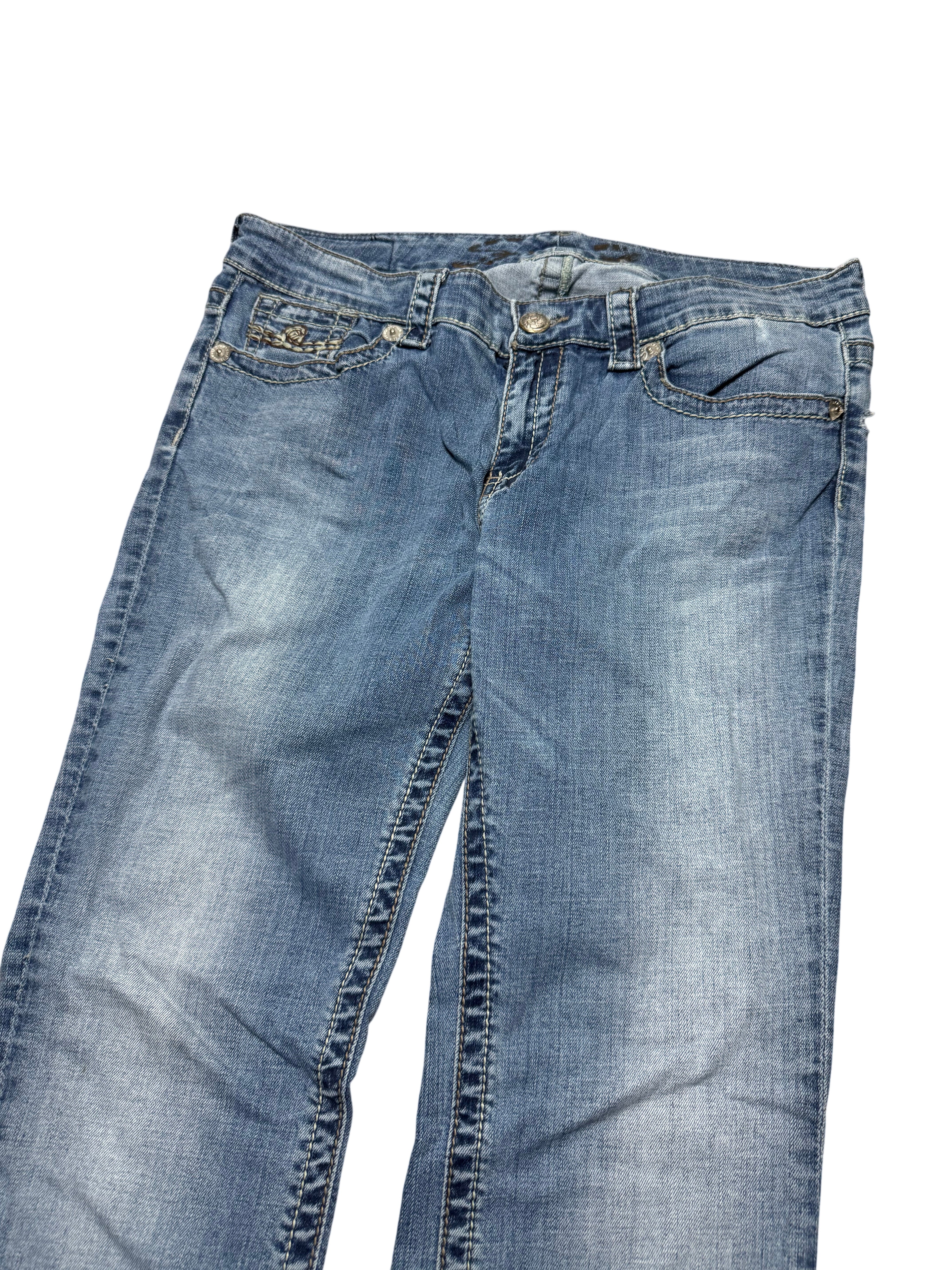 Y2K BOOTCUT WOMEN LOW WAIST JEANS (640)