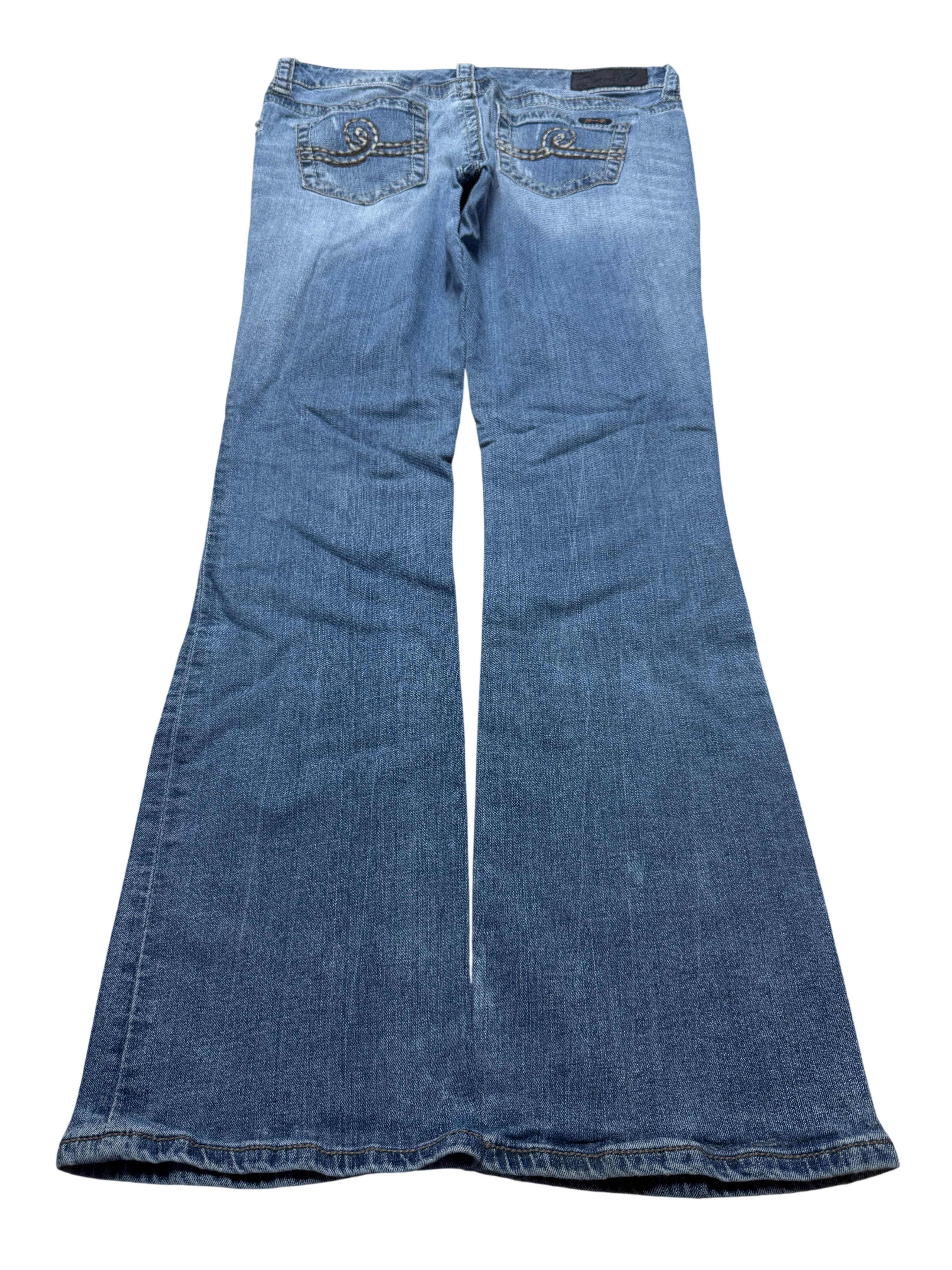 Y2K BOOTCUT WOMEN LOW WAIST JEANS (640)